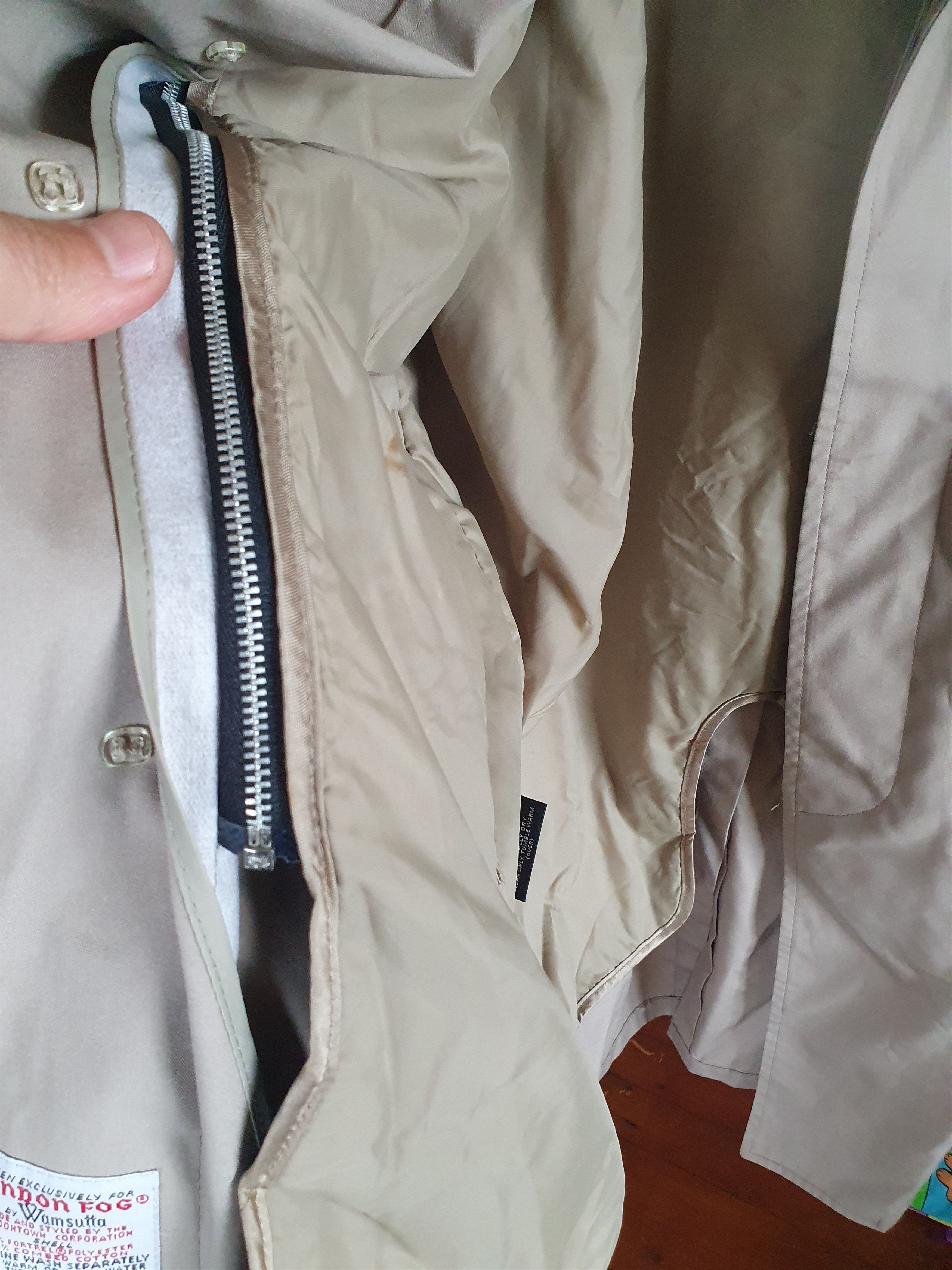 London Fog London Fog by Wamsutta Trench Coat With Made in USA 42 short Size US M / EU 48-50 / 2 - 13 Thumbnail