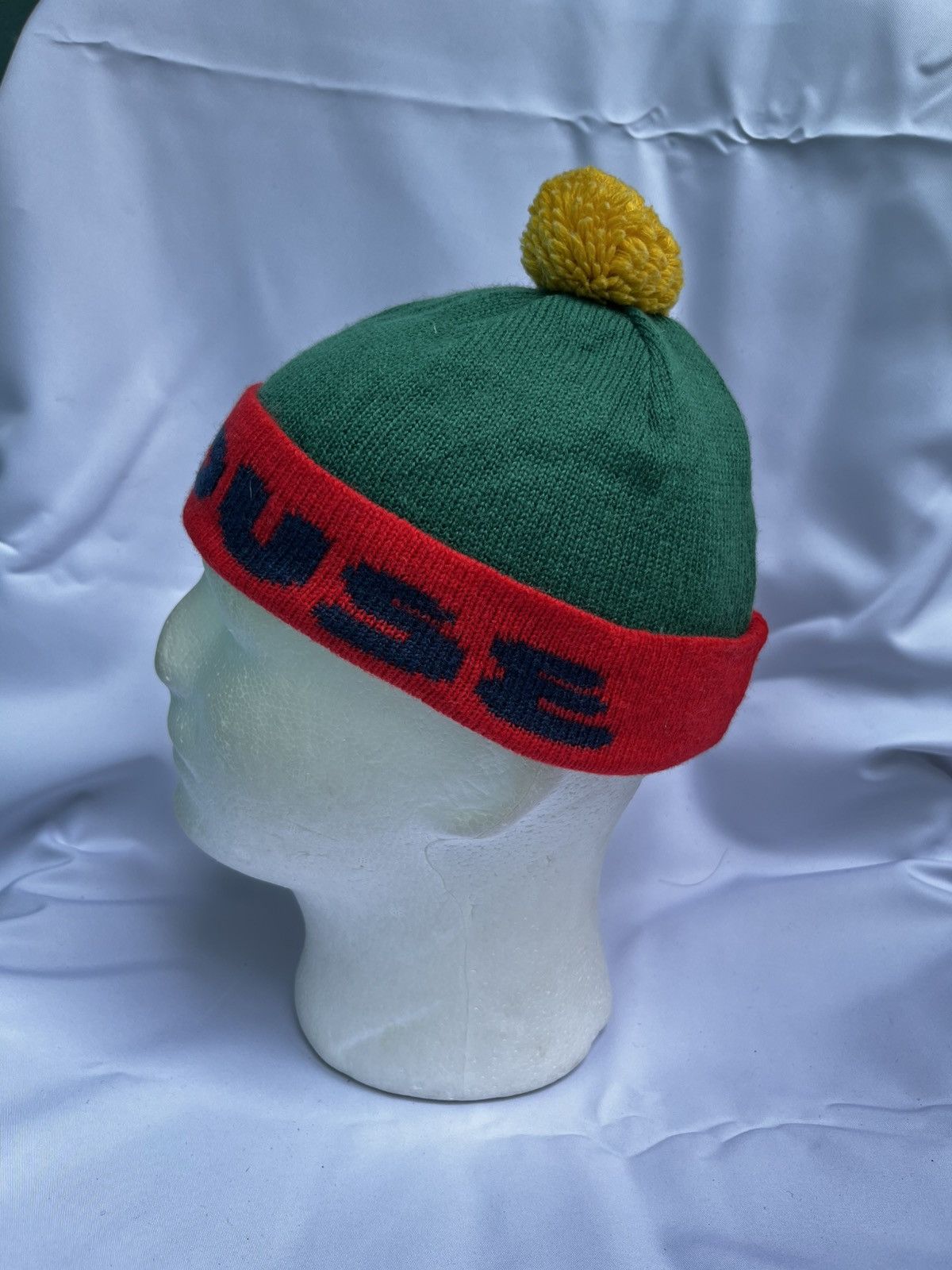 Japanese Brand × Vintage Knitted Crochet Miki House Winter Baenie Hats Size ONE SIZE - 3 Thumbnail