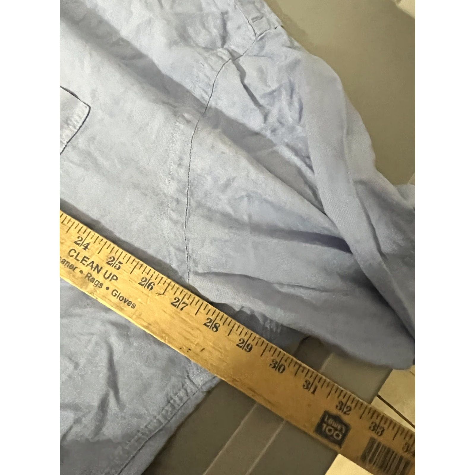 Nautica Nautica Shirt Mens 2X Button-Front Solid Blue Long Sleeve Casual Big & Tall Mens Size US XXL / EU 58 / 5 - 5 Thumbnail