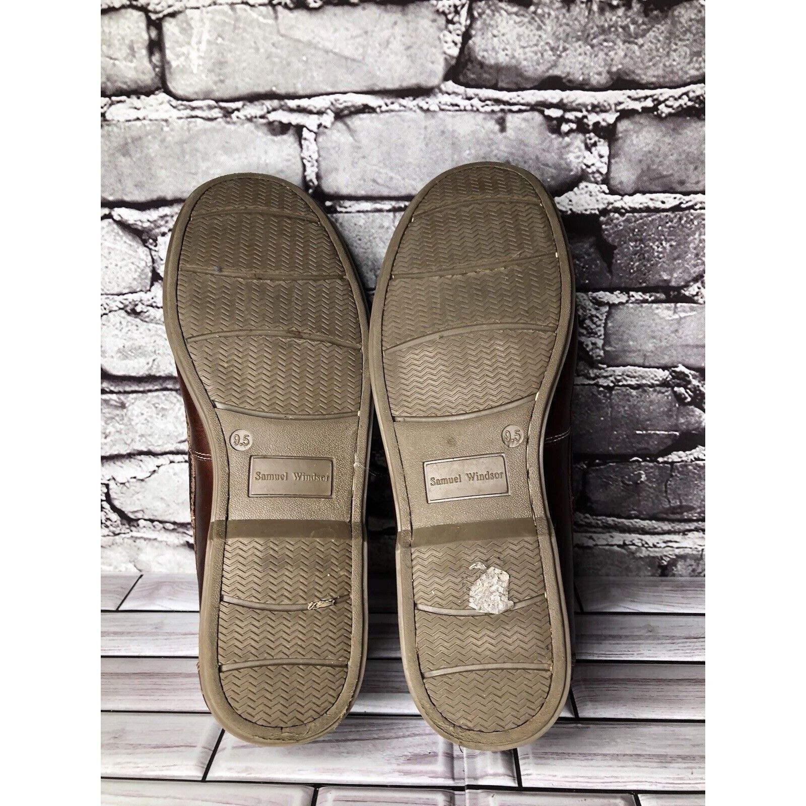 Windsor Smith Samuel Windsor Brown Leather Penny Loafers Casual Boat Shoes Size US 9.5 / EU 42-43 - 8 Thumbnail