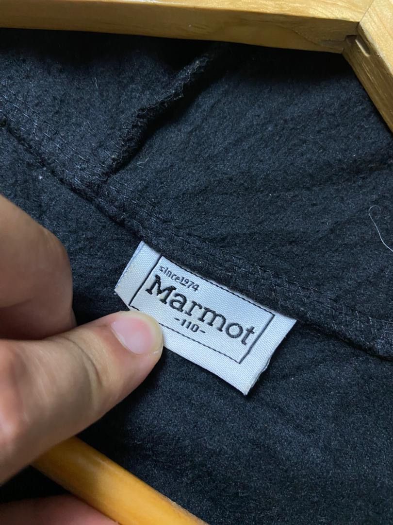 Japanese Brand MARMOT Brand Fleece Zip Up Hooded Jacket (196) Size US M / EU 48-50 / 2 - 3 Thumbnail