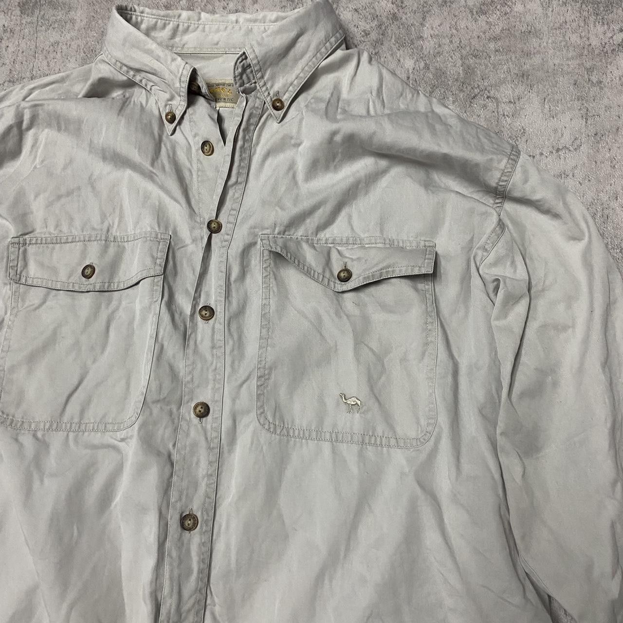 Camel Cream vintage Camel button-up shirt Size US XL / EU 56 / 4 - 2 Thumbnail