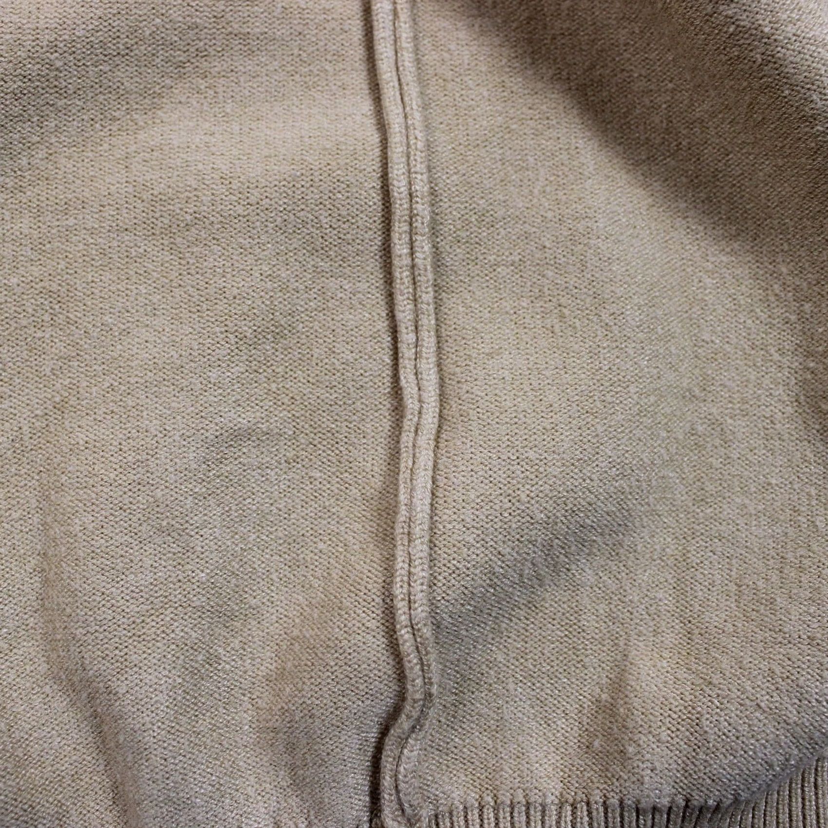 Vintage VINTAGE PLAY COMME des GARCONS Cardigan Women M Beige Heart Logo Crew Neck Sweater Size M / US 6-8 / IT 42-44 - 5 Thumbnail