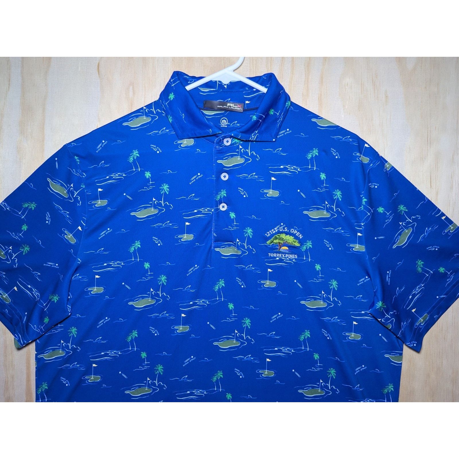 Ralph Lauren RLX Ralph Lauren Men's Large U.S. Open Torrey Pines Golf Size US L / EU 52-54 / 3 - 3 Thumbnail