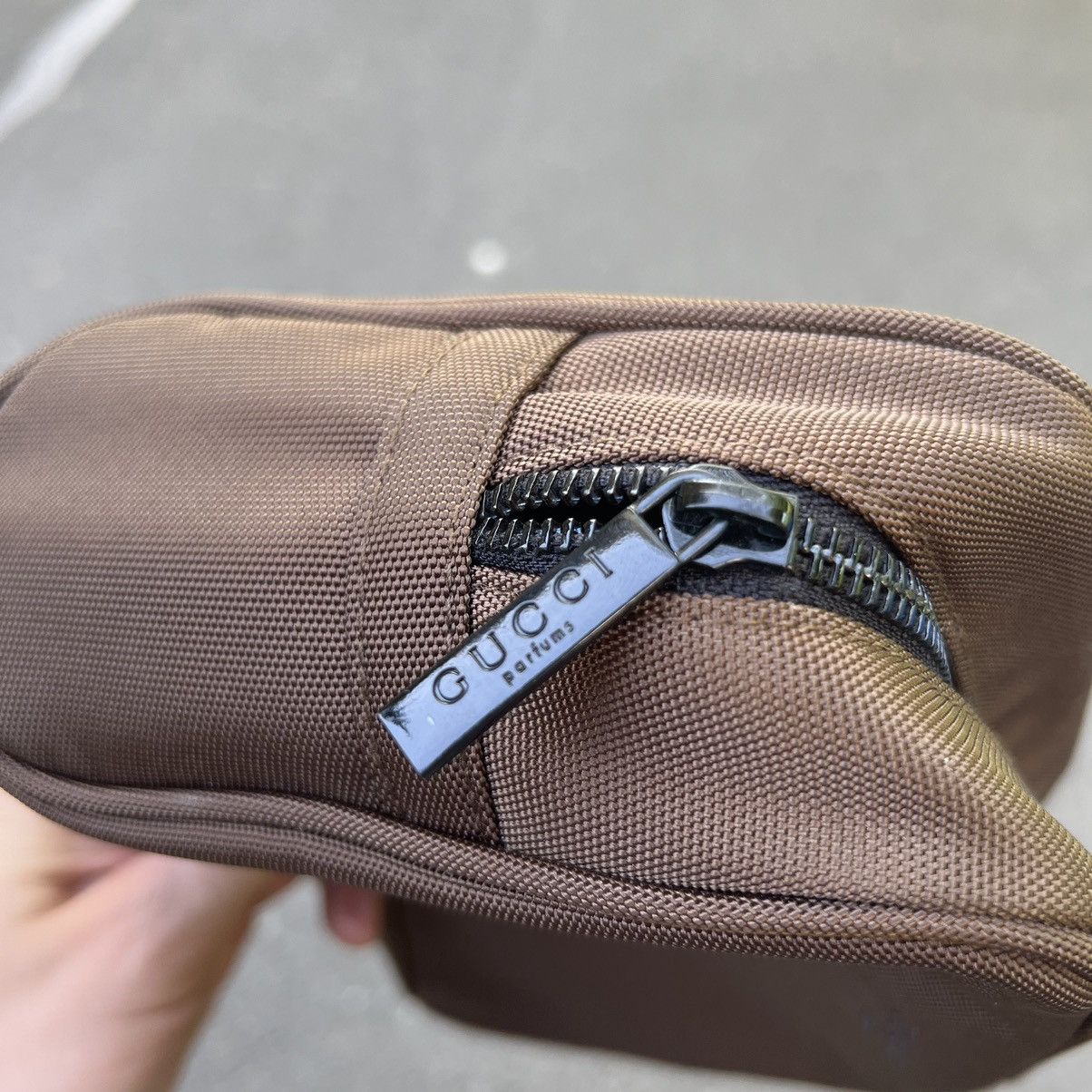 Gucci Brown toiletry bag Gucci parfums Size ONE SIZE - 5 Thumbnail
