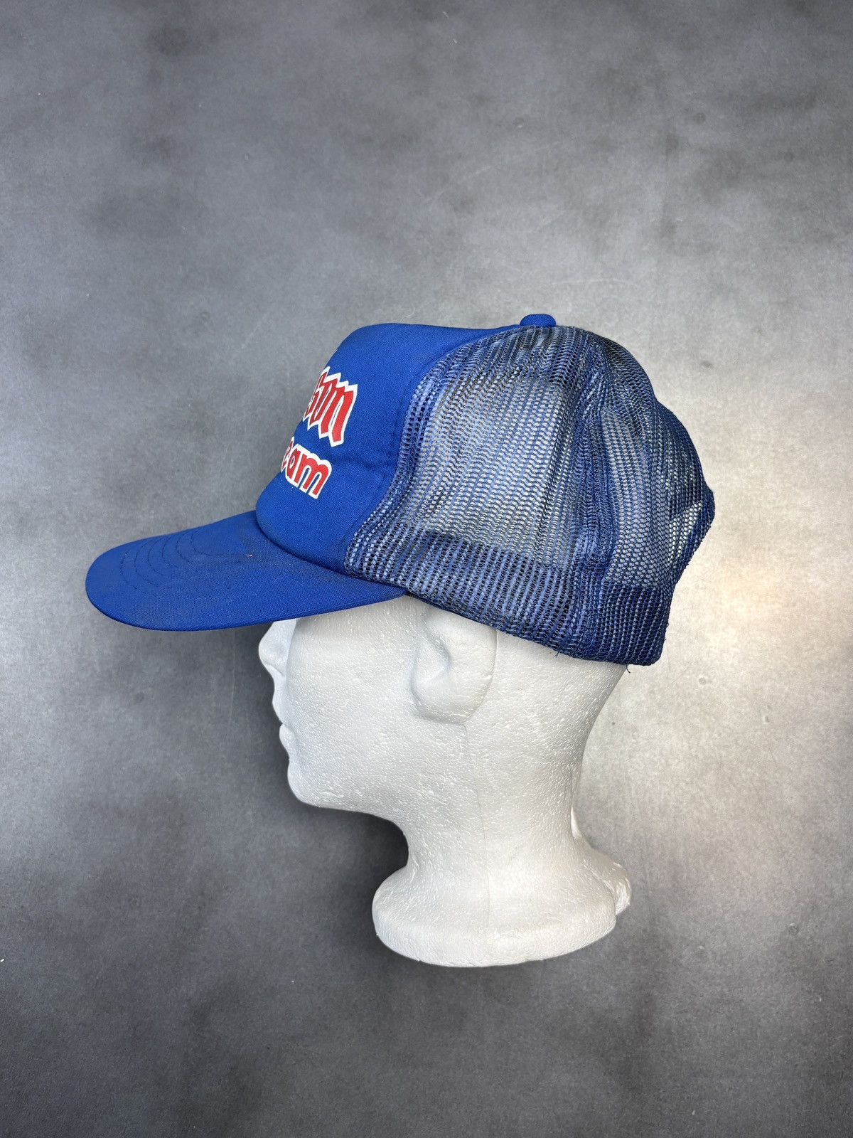 Vintage 1980s Vintage Trucker Hat Nielson Ice Cream Mesh Foam Snapba Size ONE SIZE - 12 Thumbnail