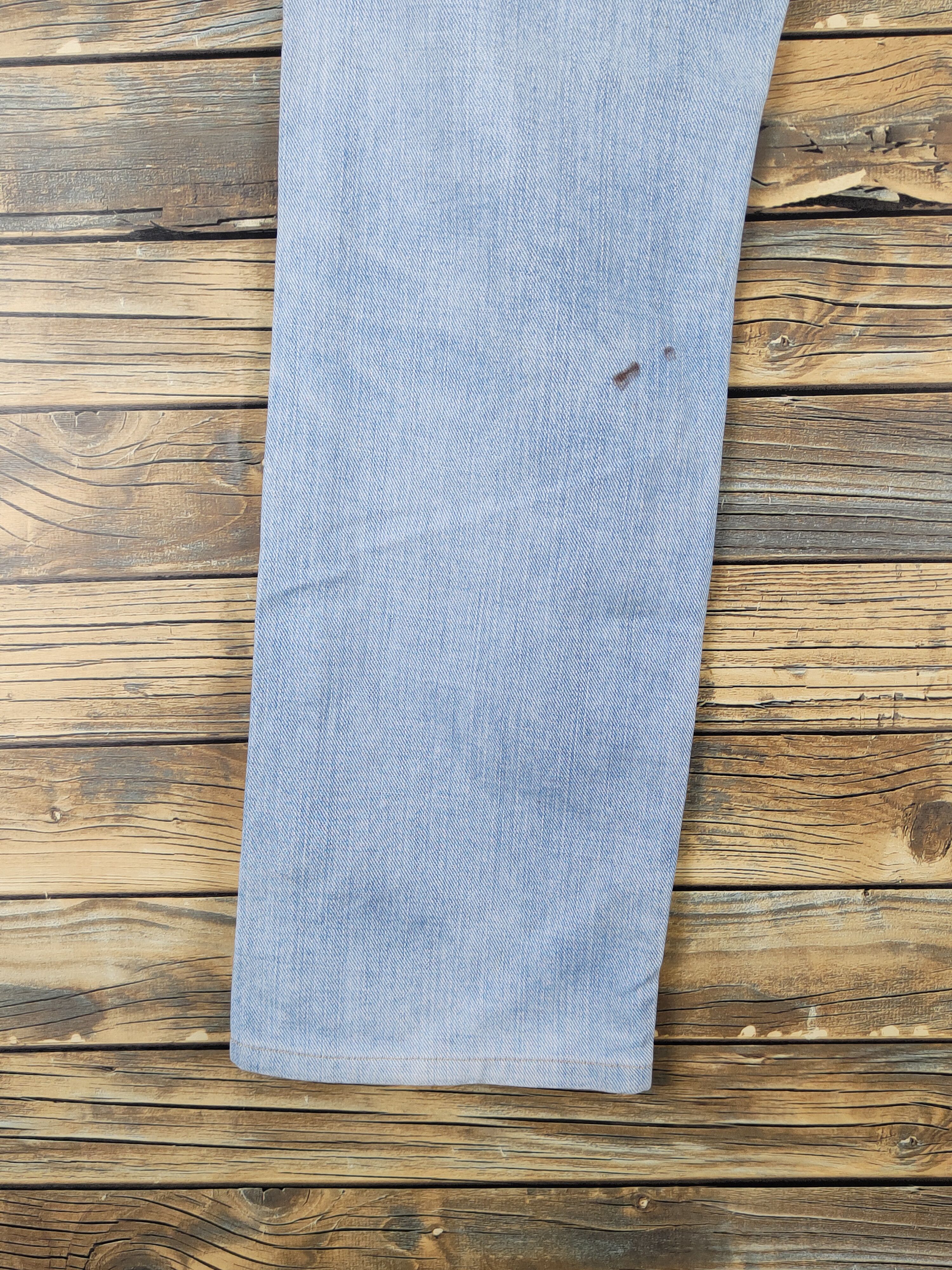 Edwin Edwin Light Blue Distressed Ripped Jeans #W1410 Size US 29 - 11 Thumbnail