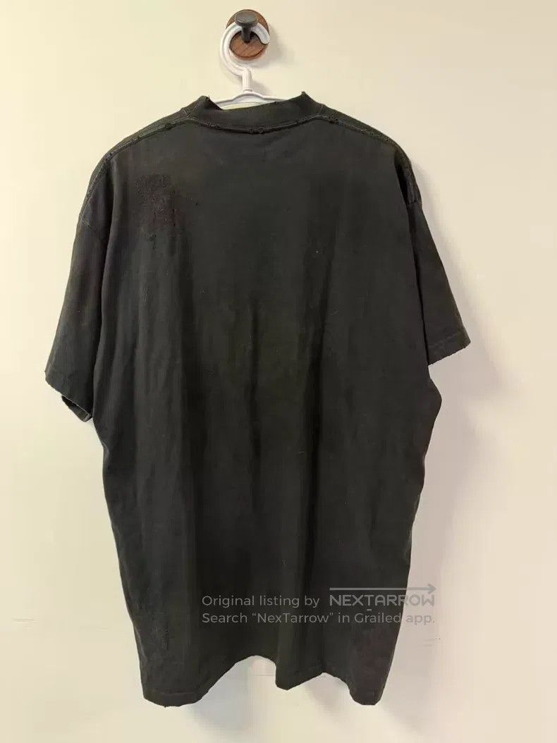 Balenciaga Balenciaga Mud-Dyed Manchester United Black Short Sleeve Size US S / EU 44-46 / 1 - 2 Thumbnail