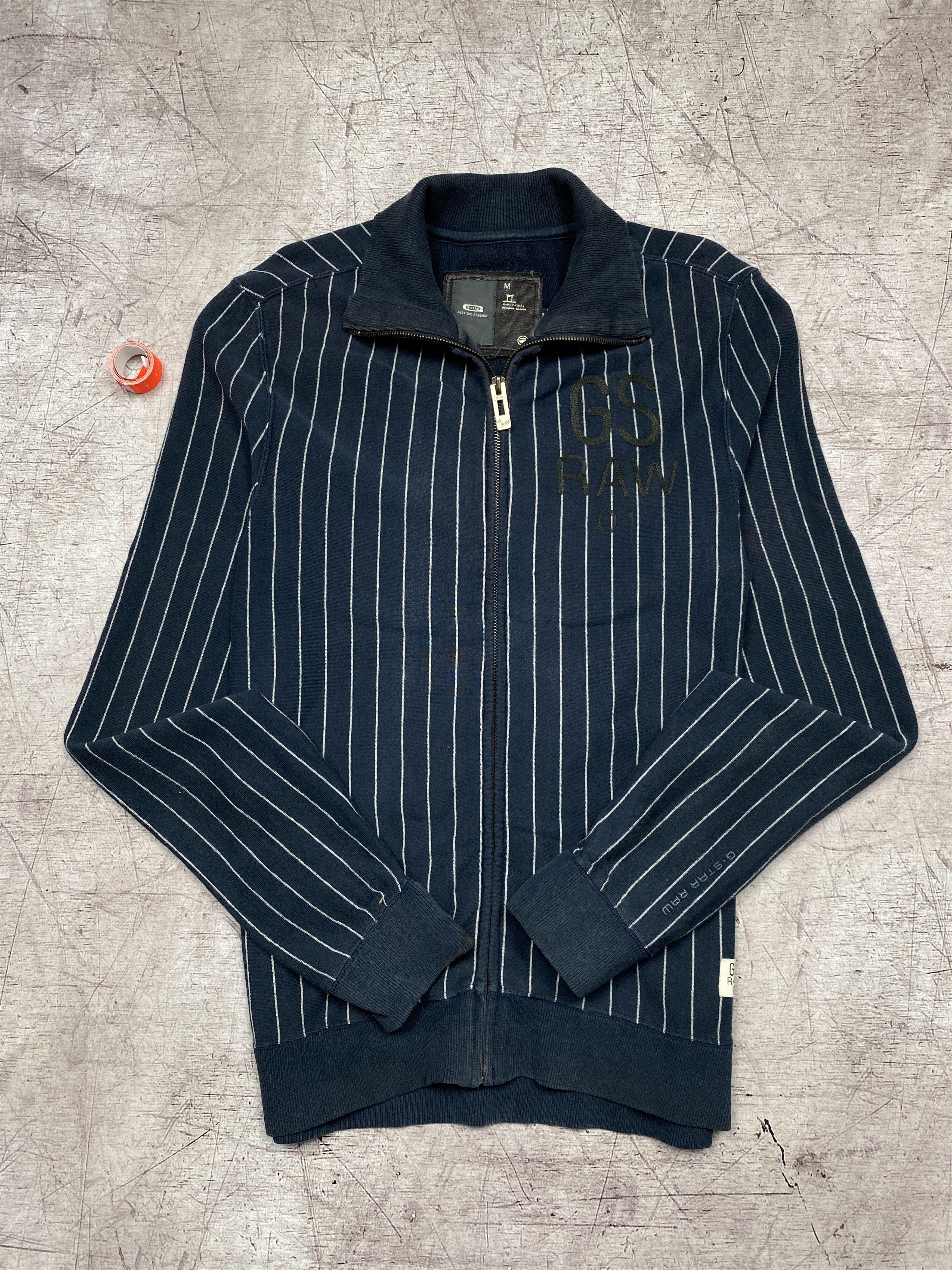 G-Star × Vintage G Star Raw Vintage Mens Zip Hoodie Size US M / EU 48-50 / 2 - 1 Thumbnail