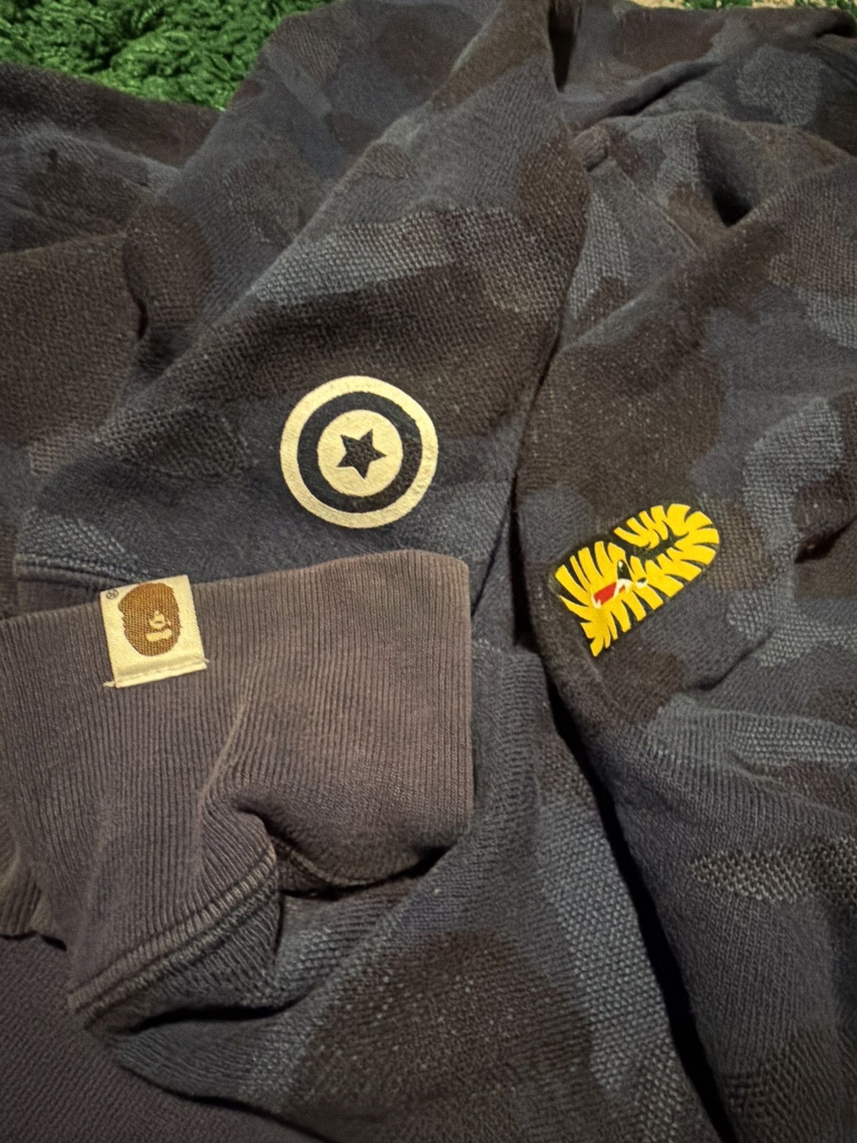 Bape BAPE Color Camo PONR Shark Full Zip Hoodie Fall/Winter 2019 Size US L / EU 52-54 / 3 - 4 Thumbnail