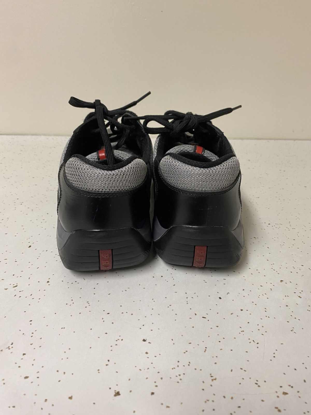 Prada Prada Americas Cup Sneakers Shoes Black Grey Size US 10 / EU 43 - 8 Thumbnail