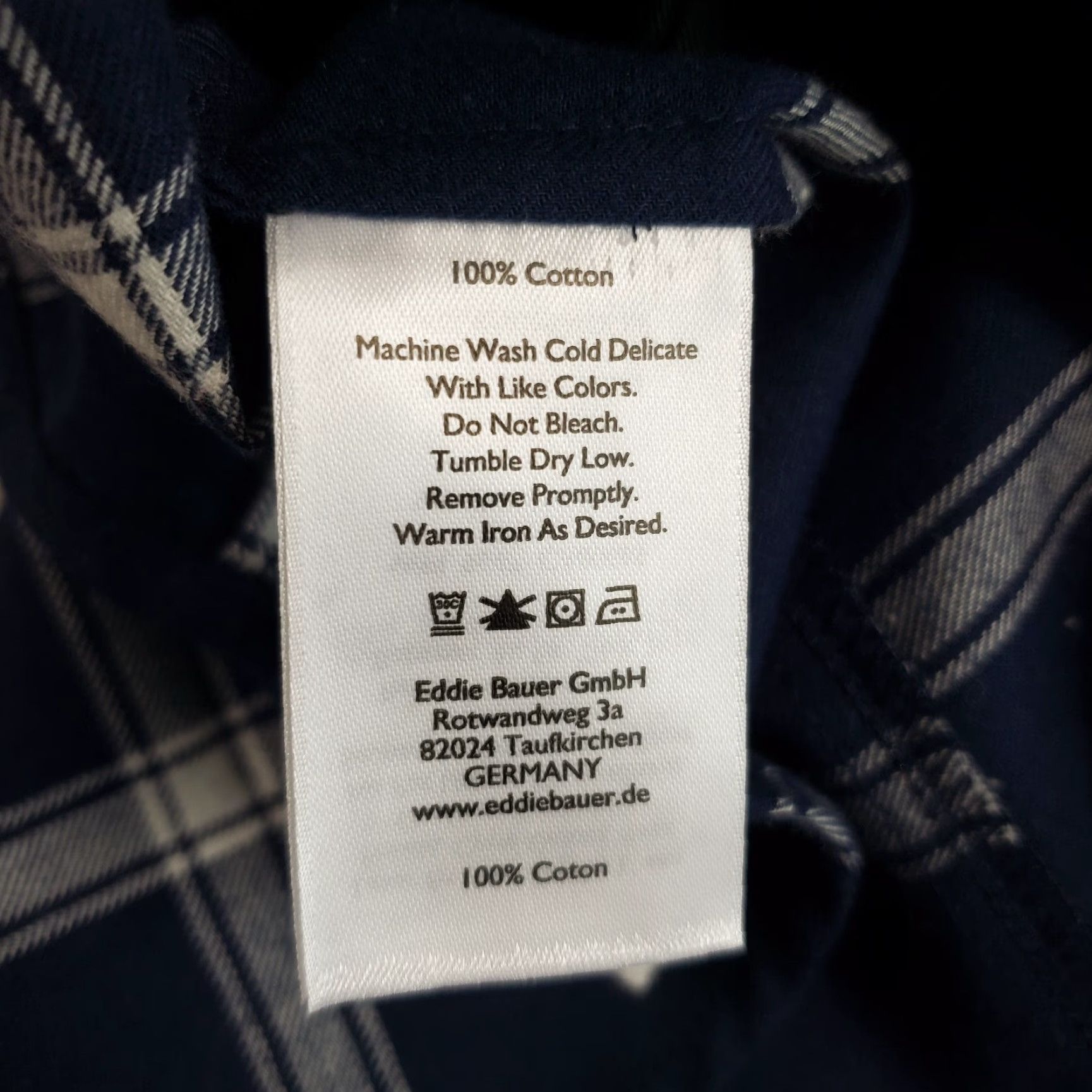 Eddie Bauer Eddie Bauer Womens Popover Top Blouse Long Sleeve Blue Plaid Cotton Small Sized Womens Size S / US 4 / IT 40 - 5 Thumbnail