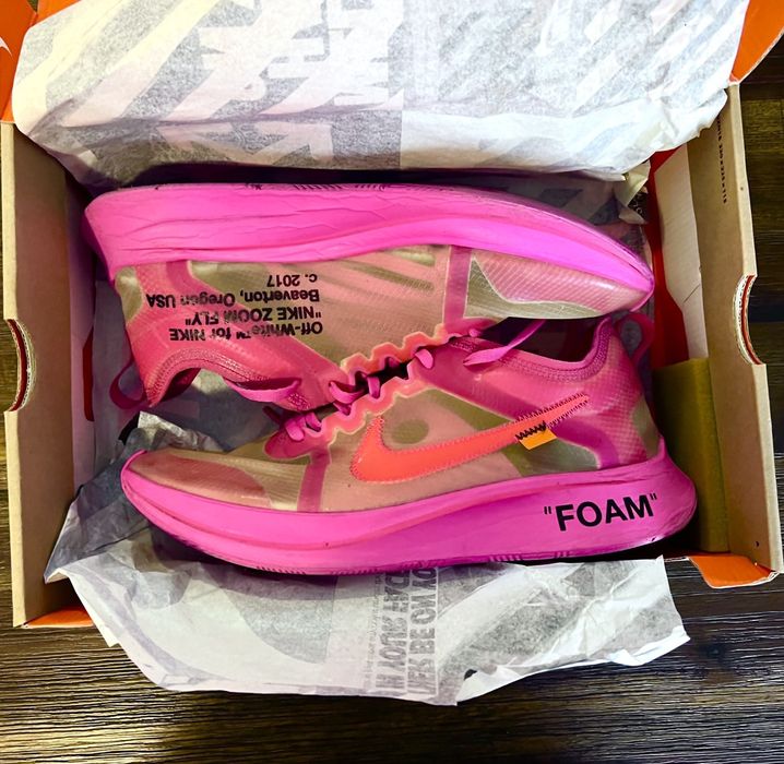 Off white x zoom fly sp tulip outlet pink