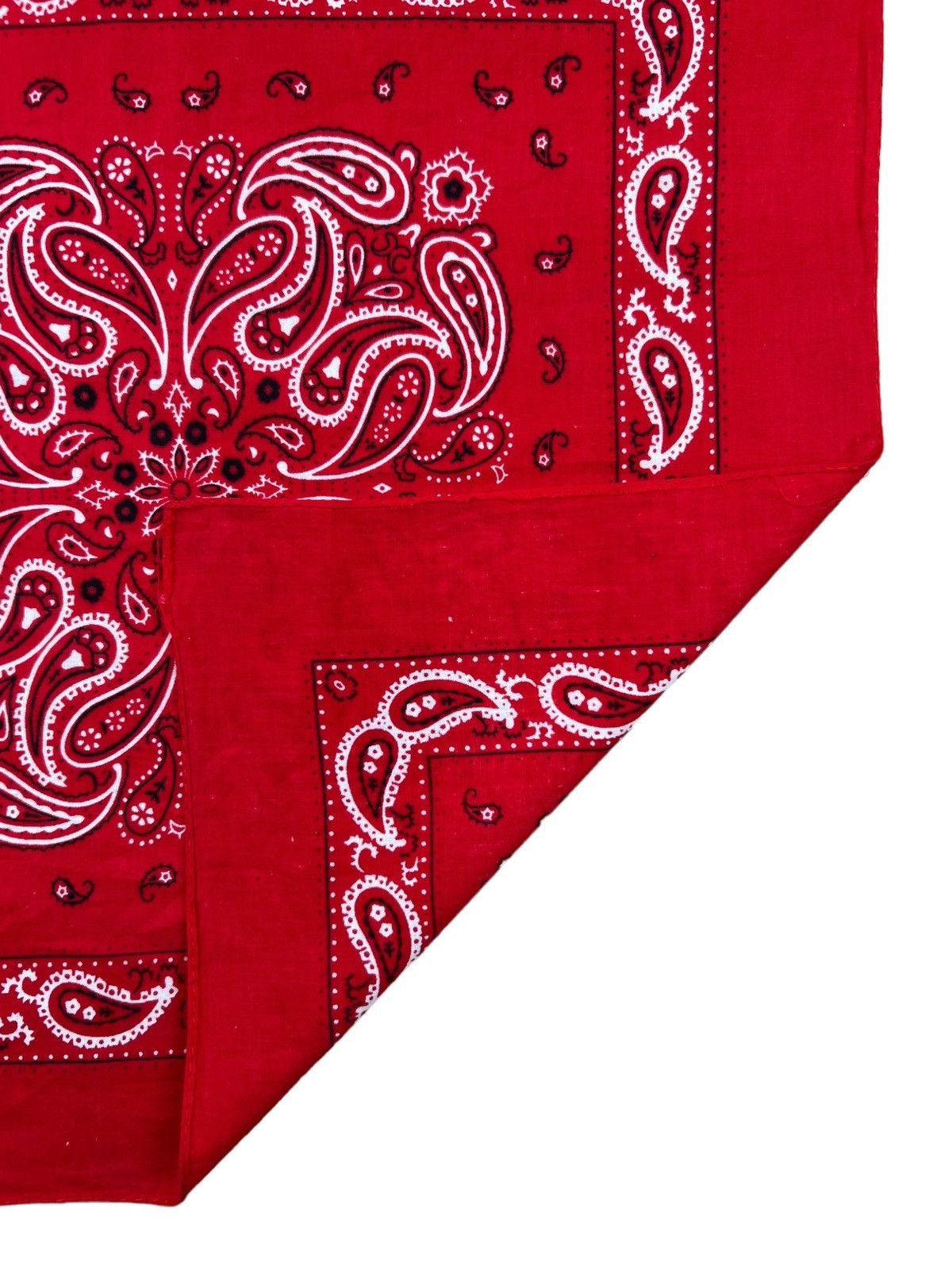 Japanese Brand Paislee Handkerchief Neckerchief Bandana Pocketsquare Size ONE SIZE - 3 Thumbnail