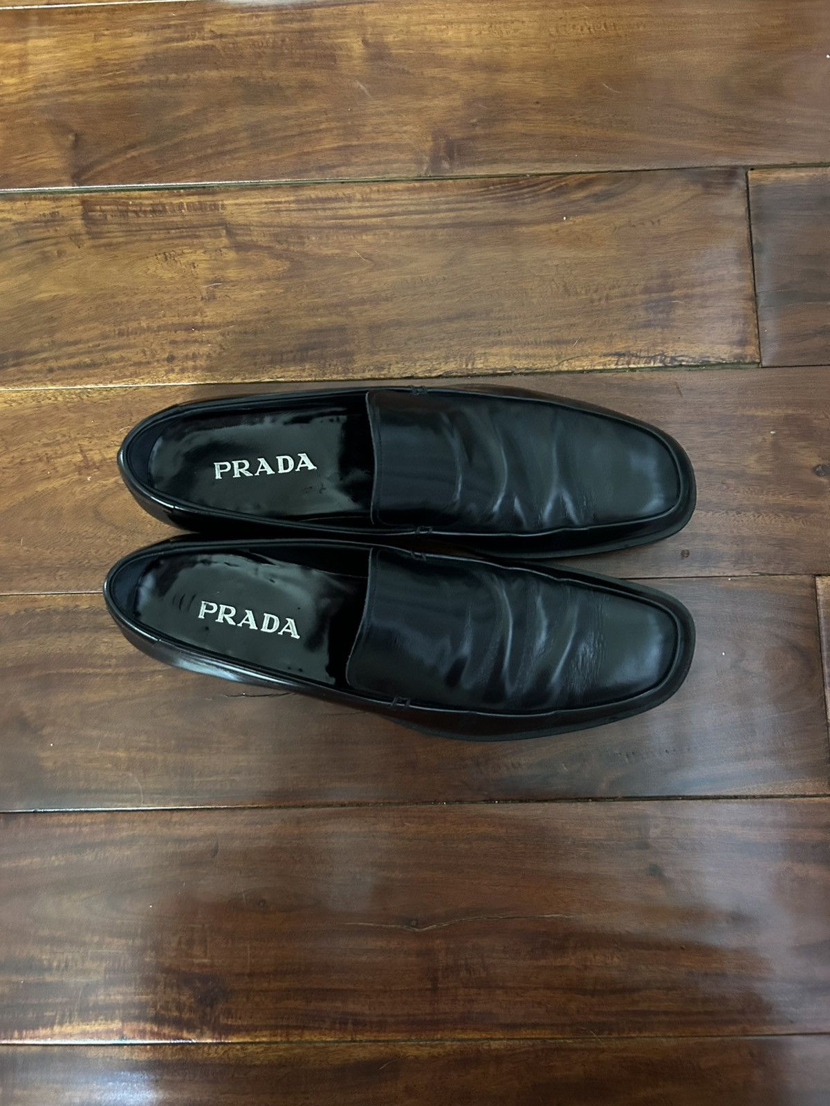 Prada Prada Black Loafers UK 10 / US 11 Size US 11 / EU 44 - 2 Thumbnail