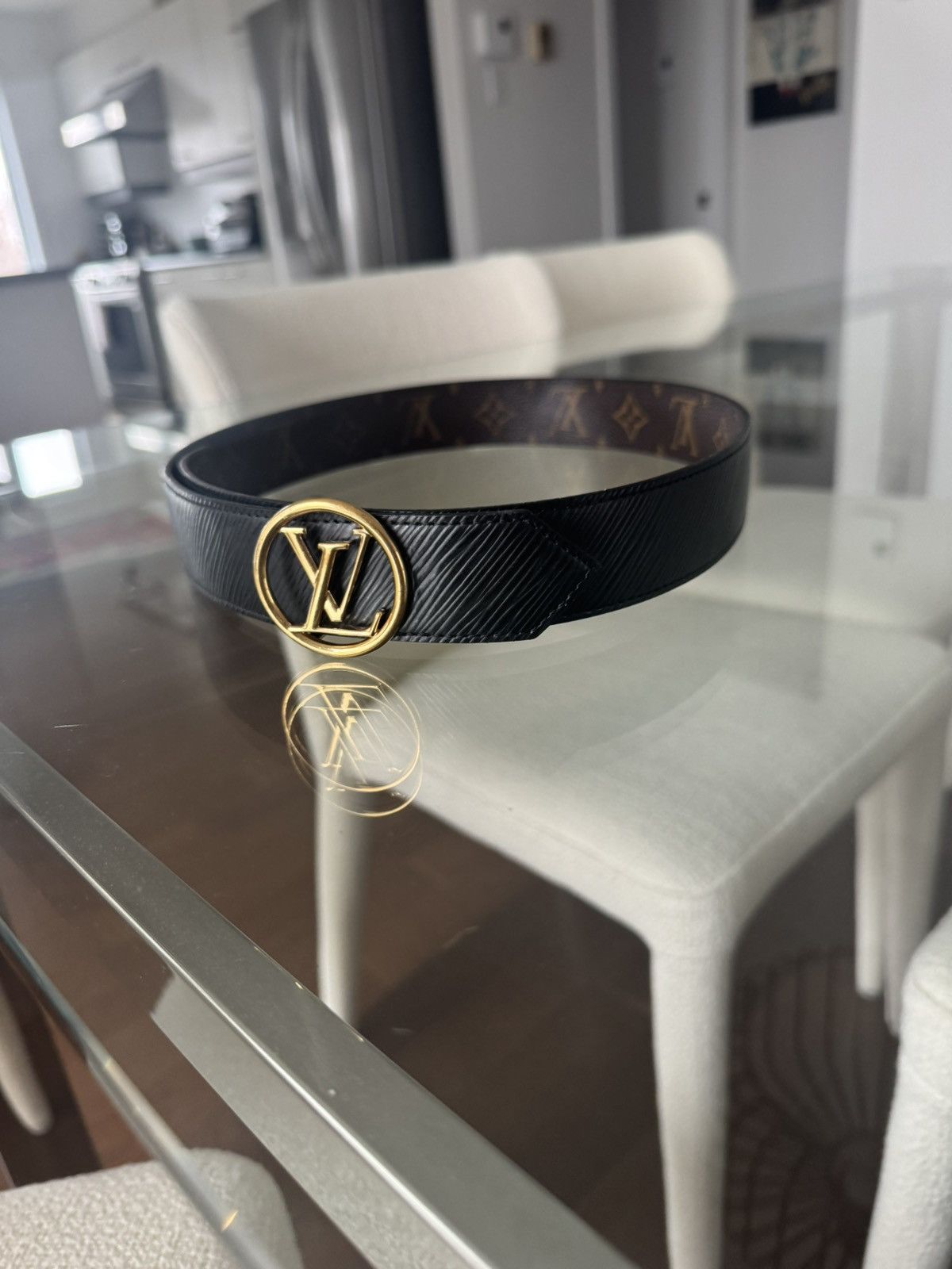 Louis Vuitton Gucci belt for women reversible Size ONE SIZE - 6 Thumbnail