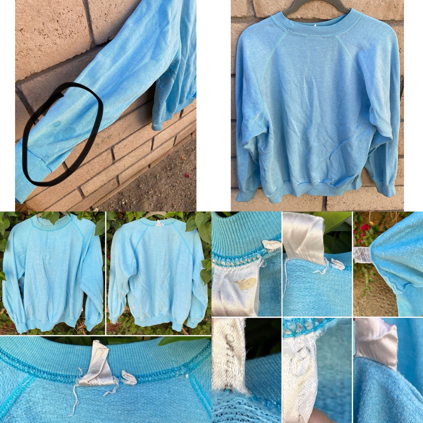 Vintage VINTAGE Wengen Switzerland Raglan Sweatshirt Sweater Jumper Size L Blue Graphic Print Men Pullover Sweatshirt 80s 70s Vintage Size US L / EU 52-54 / 3 - 8 Thumbnail