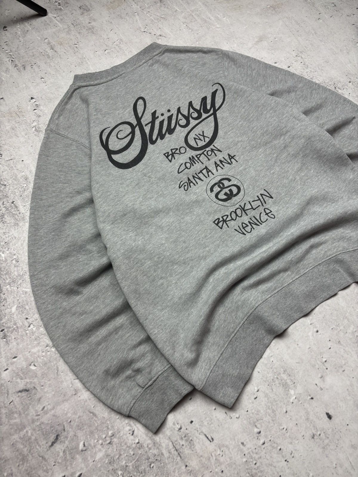 Stussy vintage stussy y2k boxy crewneck swag cheef kief Size US M / EU 48-50 / 2 - 2 Thumbnail