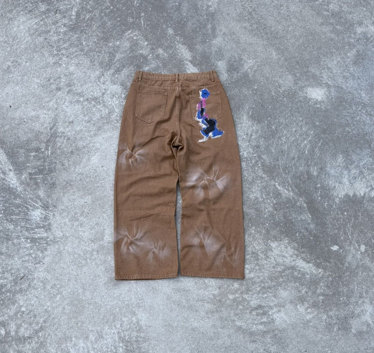 Other Vintage Y2K streetwear swag track avantgarde wide pants Size US 34 / EU 50 - 7 Thumbnail