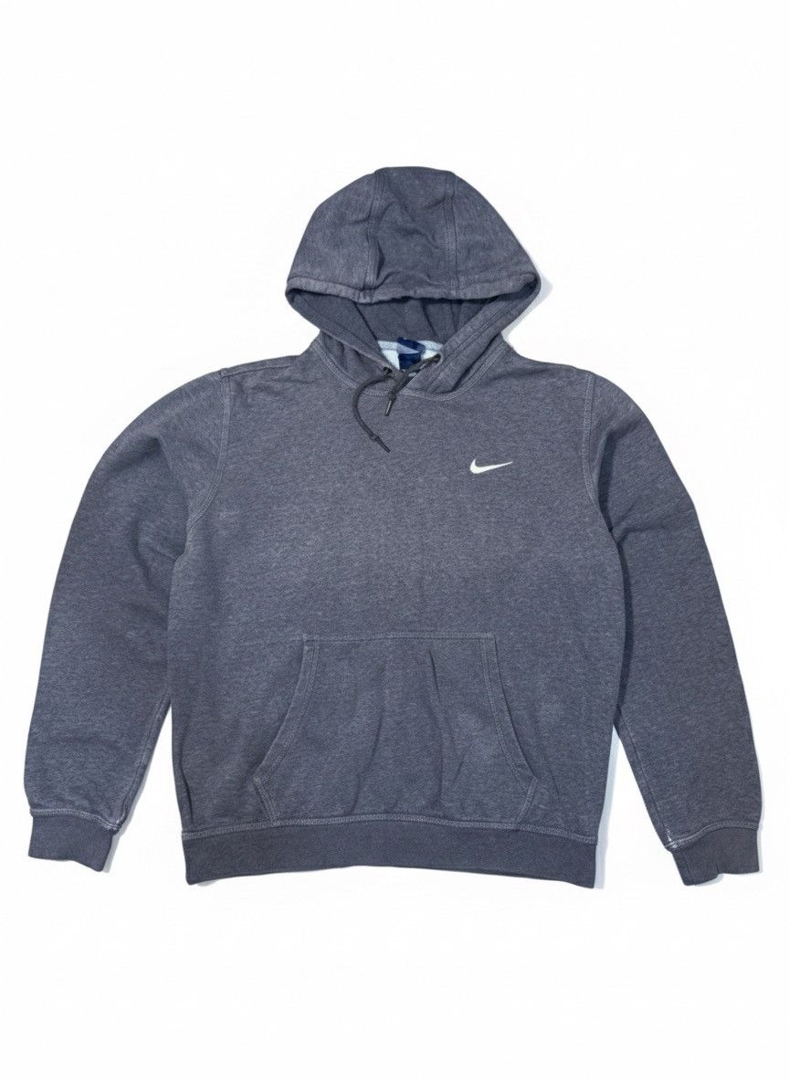 Nike VTG x Nike Swoosh x Grey Streetwear hoodie size M Size US M / EU 48-50 / 2 - 1 Thumbnail