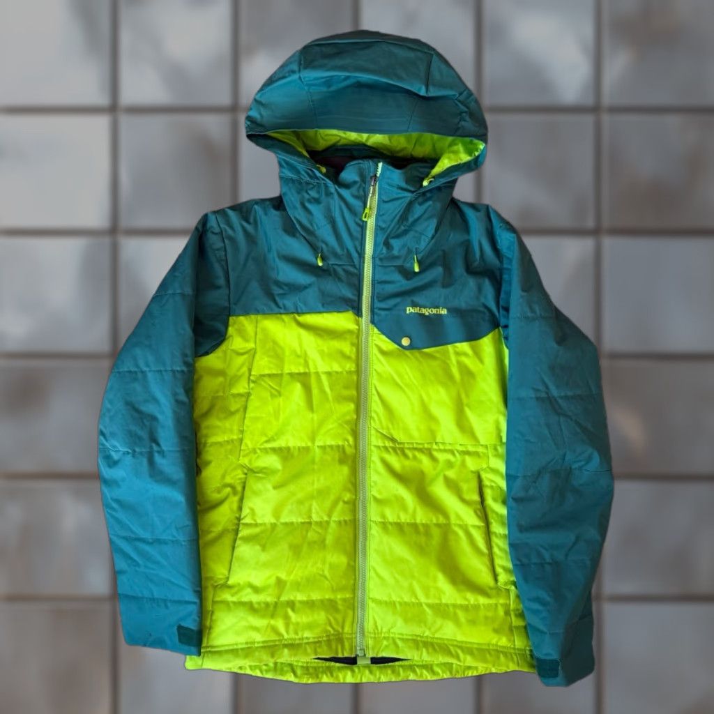 Patagonia VINTAGE Patagonia Rubicon Jacket XS Green Hooded Full Zip Parka Recco Winter Outerwear Size US XS / EU 42 / 0 - 1 Thumbnail