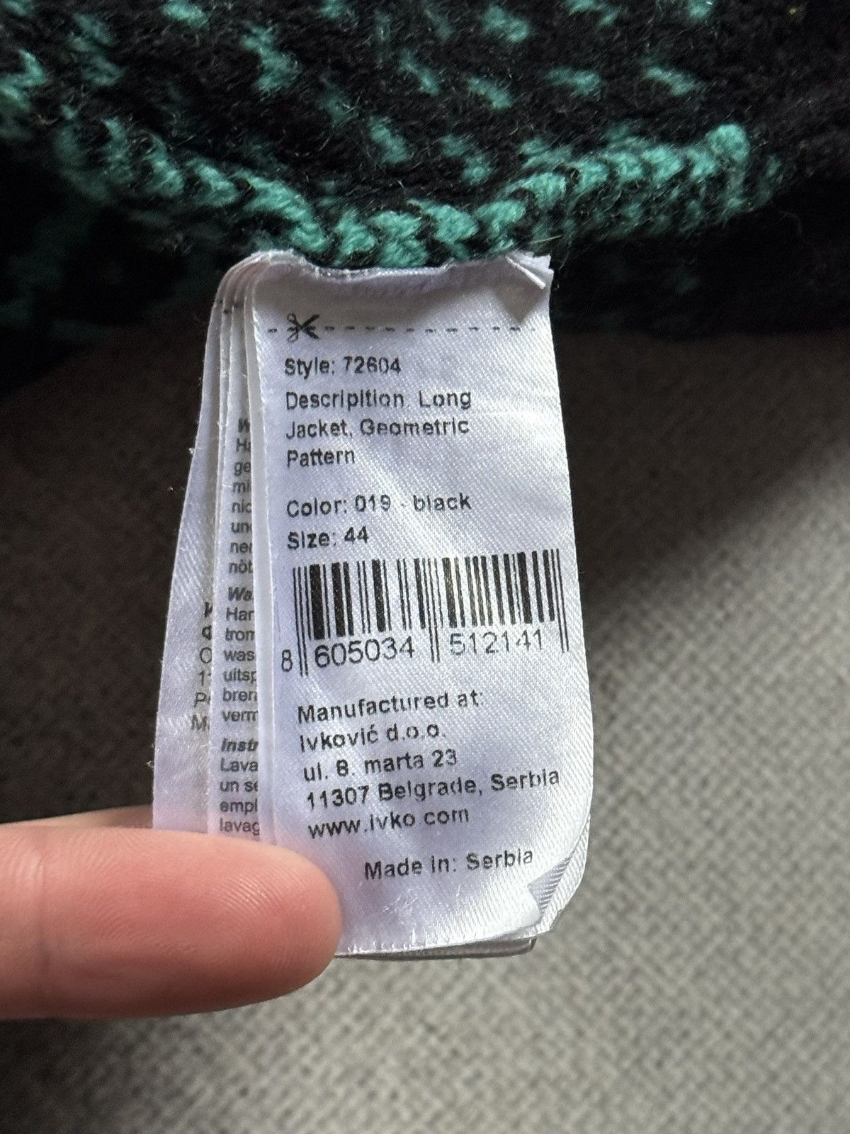 Dale Of Norway Ivko 44size printed flowers aztec knitwear jacket cardigan Size L / US 10 / IT 46 - 5 Thumbnail