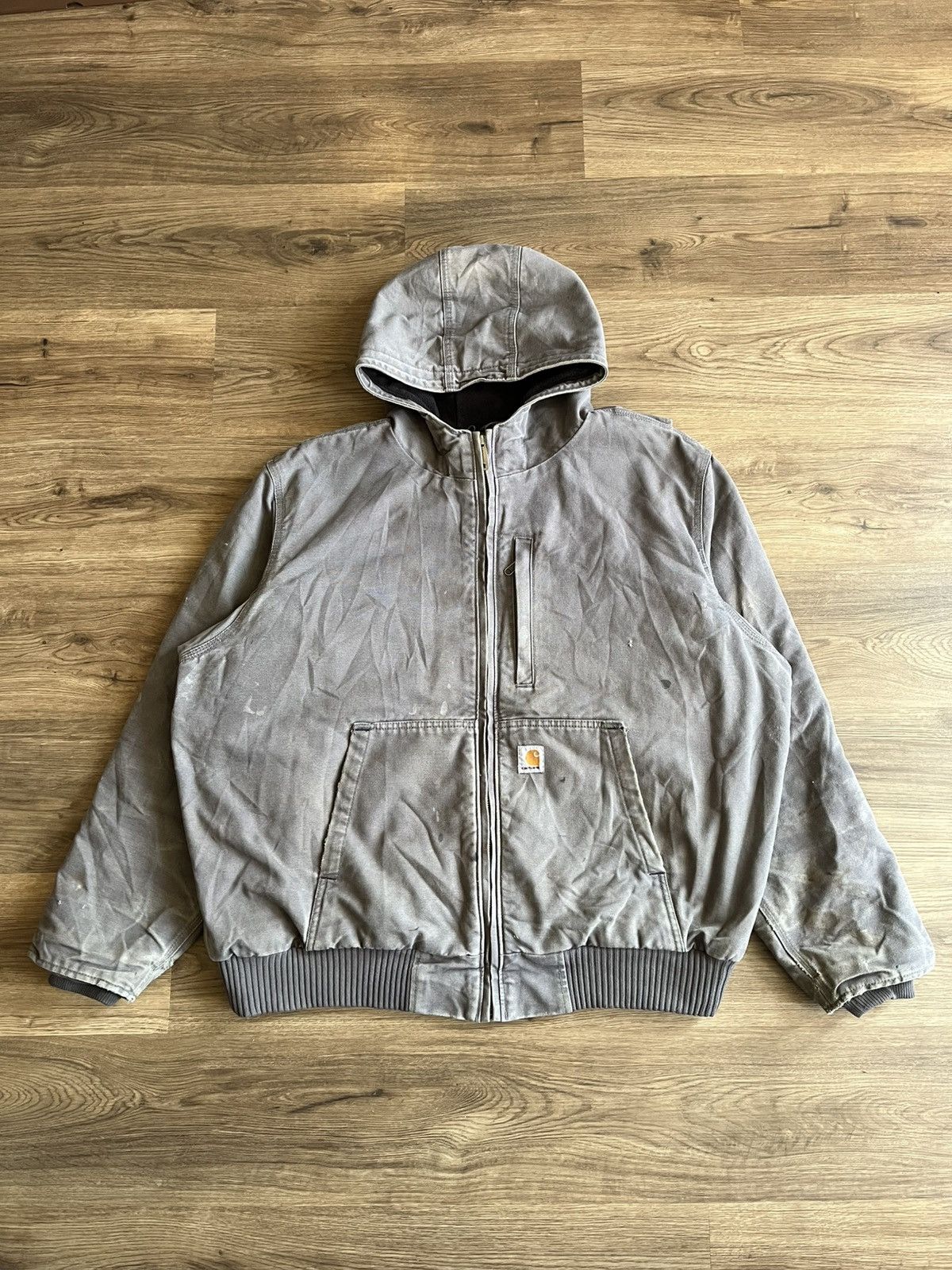 Carhartt Carhartt Active Jacket Full Swing Washed Grey Size 2XL Size US XXL / EU 58 / 5 - 1 Thumbnail