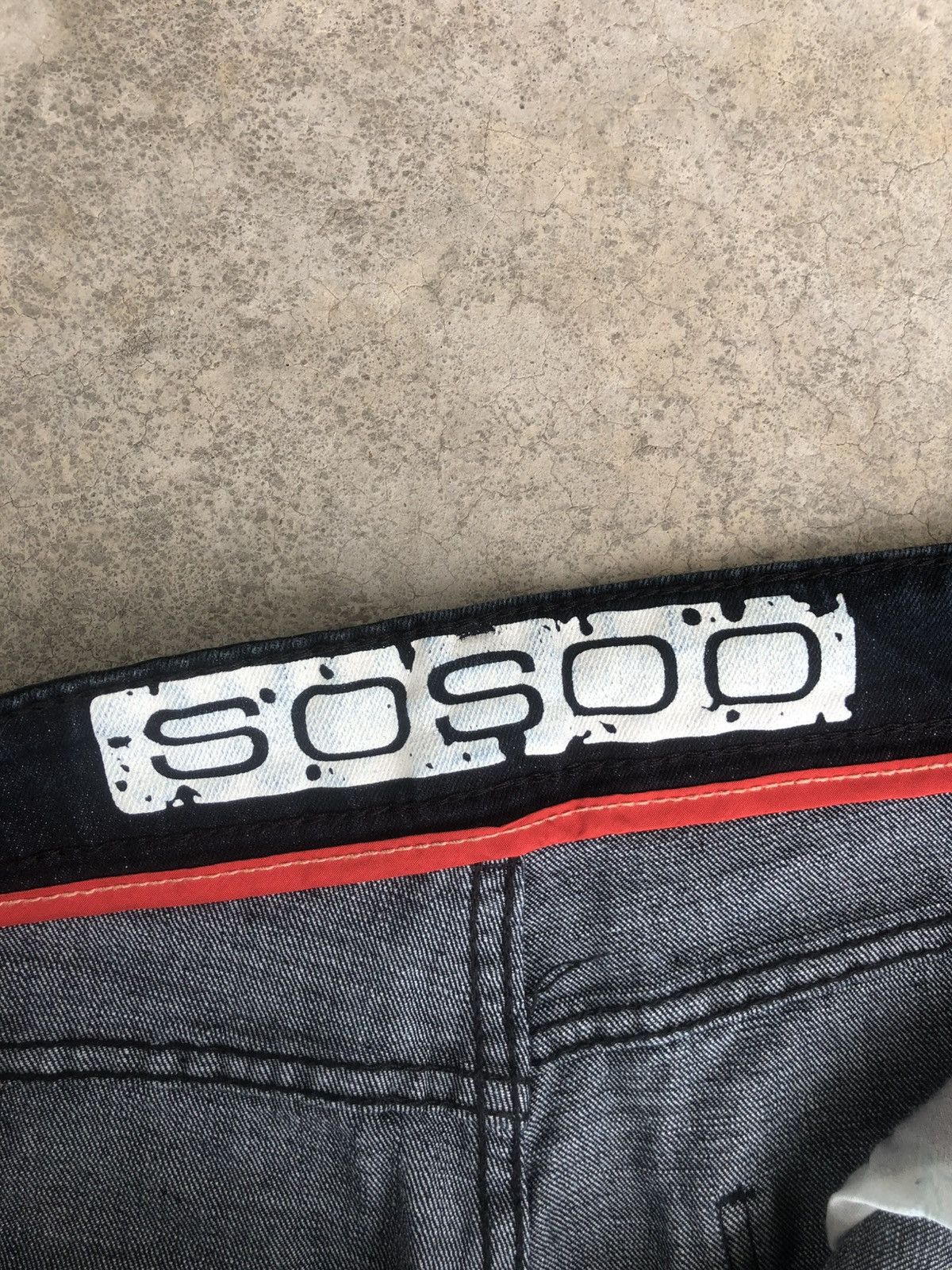 Who Decides War Sosoo Patchwork Jeans Distressed Jeans Size US 32 / EU 48 - 19 Thumbnail