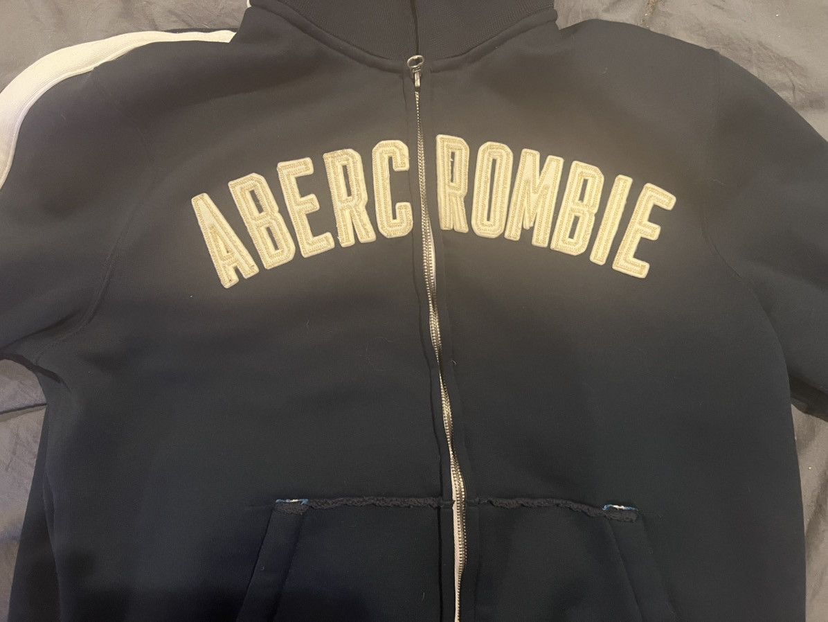 Abercrombie & Fitch Abercrombie & Fitch Zipper Fleece Sportswear Jacket Size US L / EU 52-54 / 3 - 3 Thumbnail