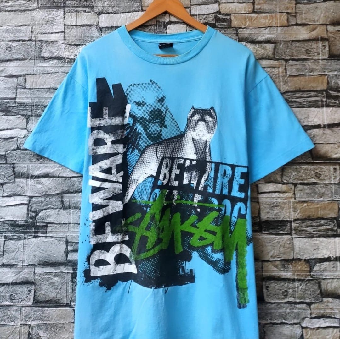 Stussy Vtg STUSSY Beware Of The Dog Size US L / EU 52-54 / 3 - 2 Thumbnail