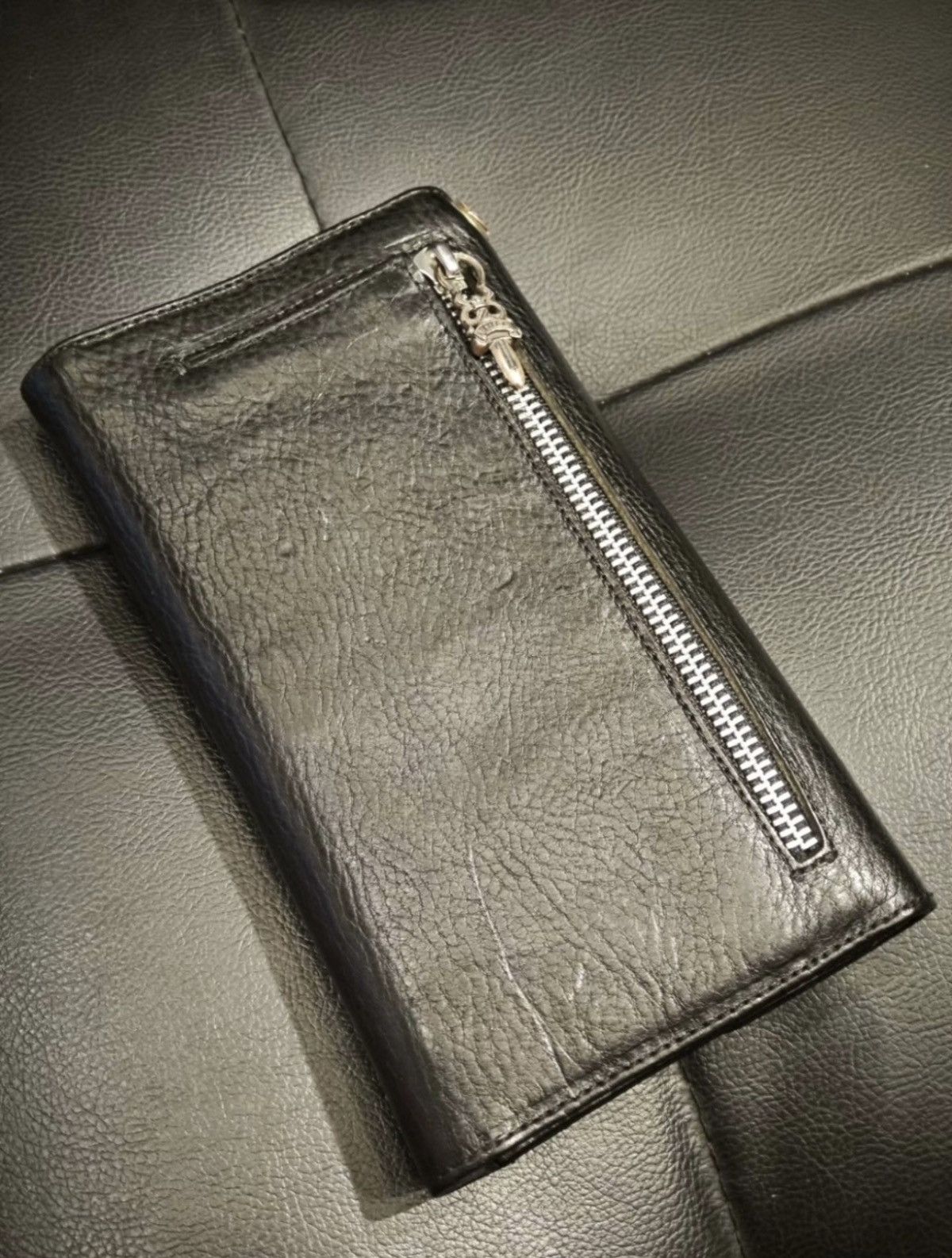 Chrome Hearts Chrome Hearts Black Long Wallet 925 silver Size ONE SIZE - 2 Thumbnail