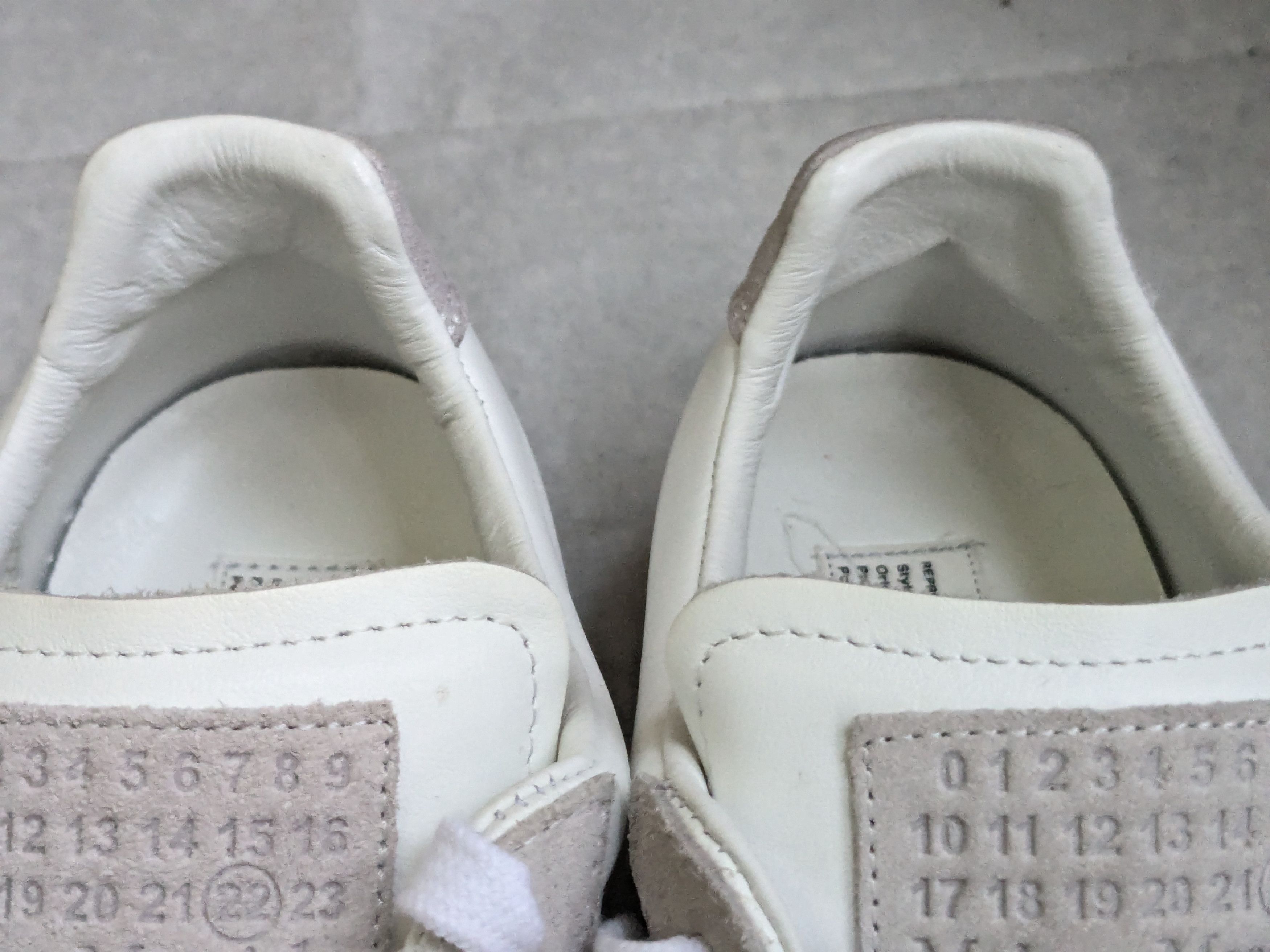 Maison Margiela Maison Margiela GAT Replica Gray White 9 42 Low Tops Size US 9 / EU 42 - 5 Thumbnail