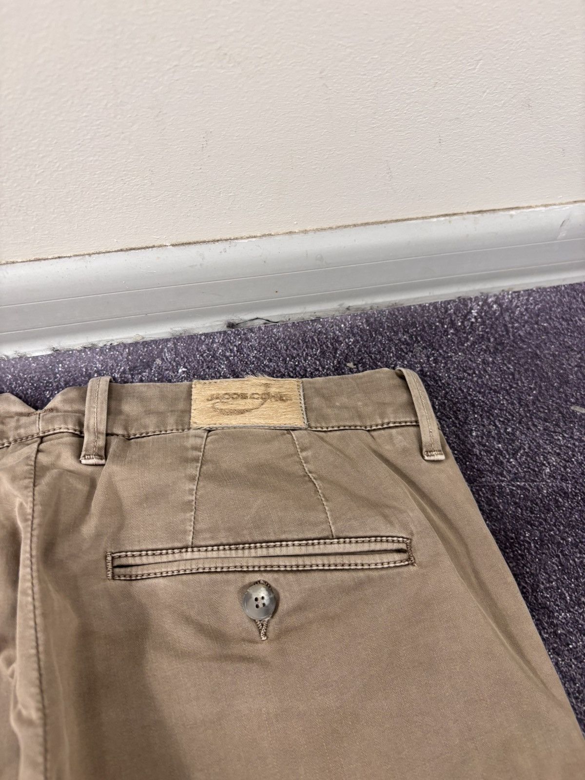 Jacob Cohen Jacob Cohen Academy Bobby Men’s Stretch Chino Pants Trousers Size US 31 - 21 Thumbnail