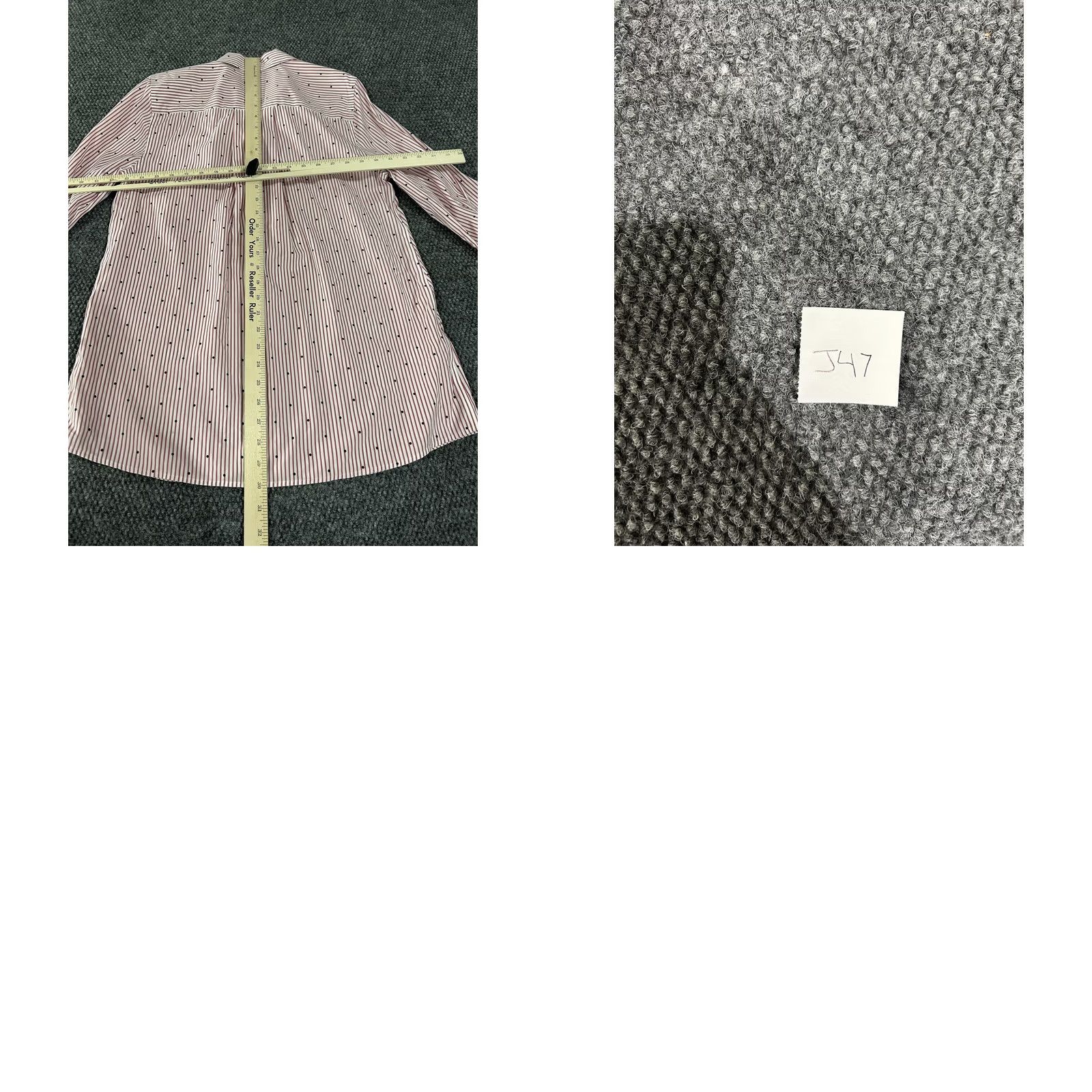 Vintage Chicos Shirt Womens 1 Pink Stripe Dot 3/4 Sleeve Button Tunic Size XS / US 0-2 / IT 36-38 - 9 Thumbnail