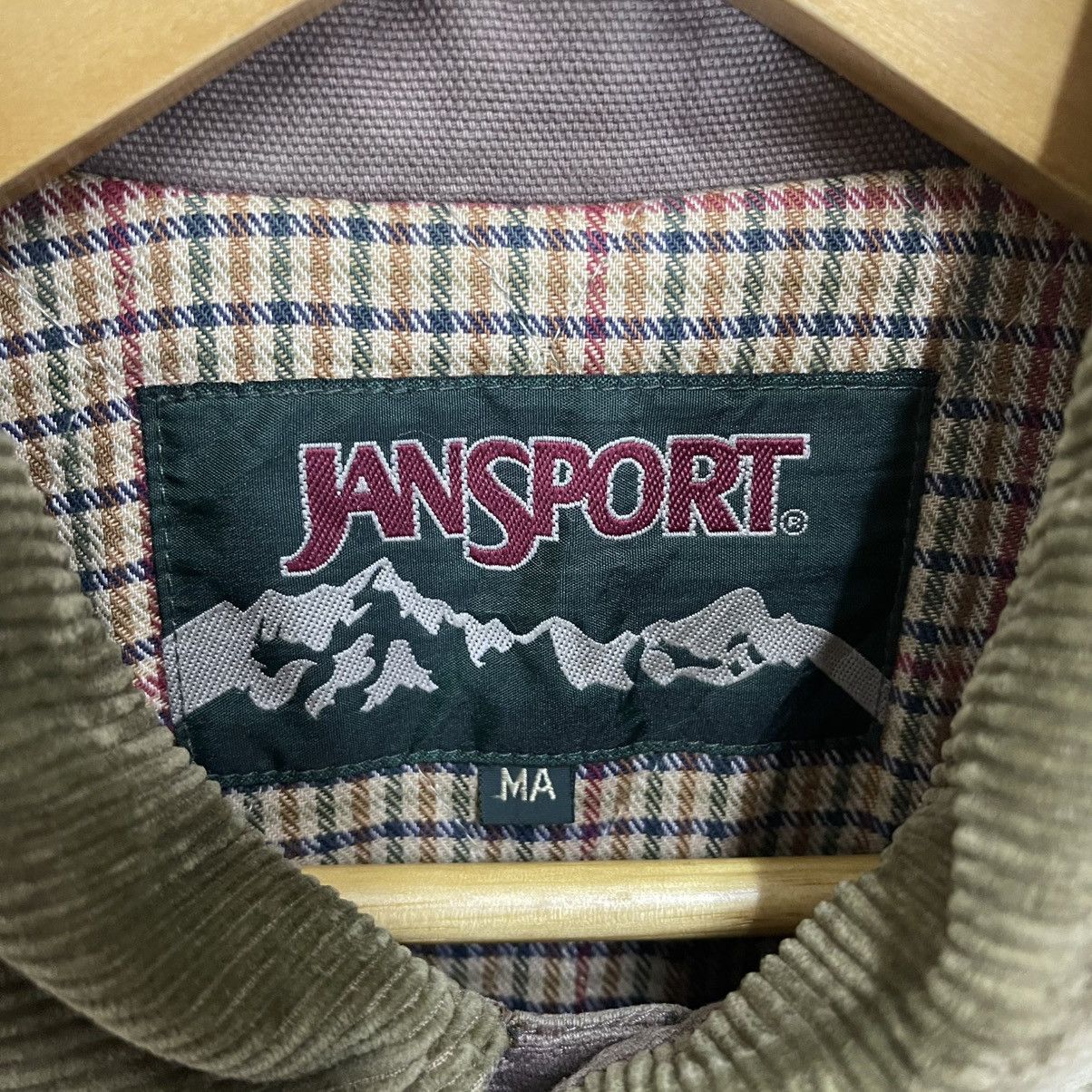 Jansport Vintage 90s Jansports Duck Canvas Button Jacket Size XL Size US XL / EU 56 / 4 - 9 Thumbnail