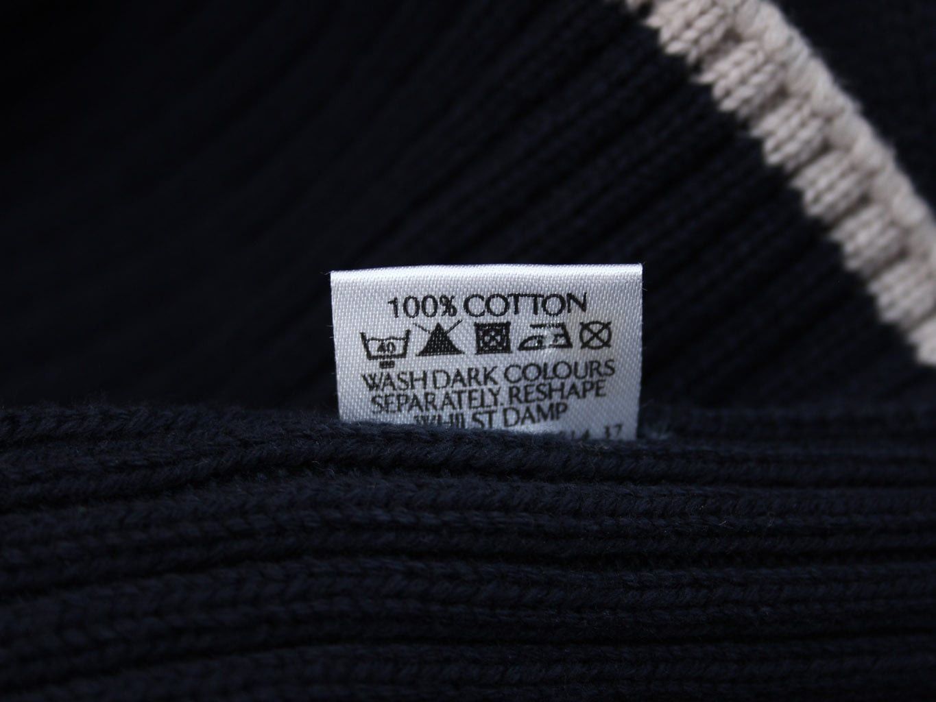 Vintage Vintage Faded Ribbed Sweater B338(V172)E2 Size US L / EU 52-54 / 3 - 12 Thumbnail