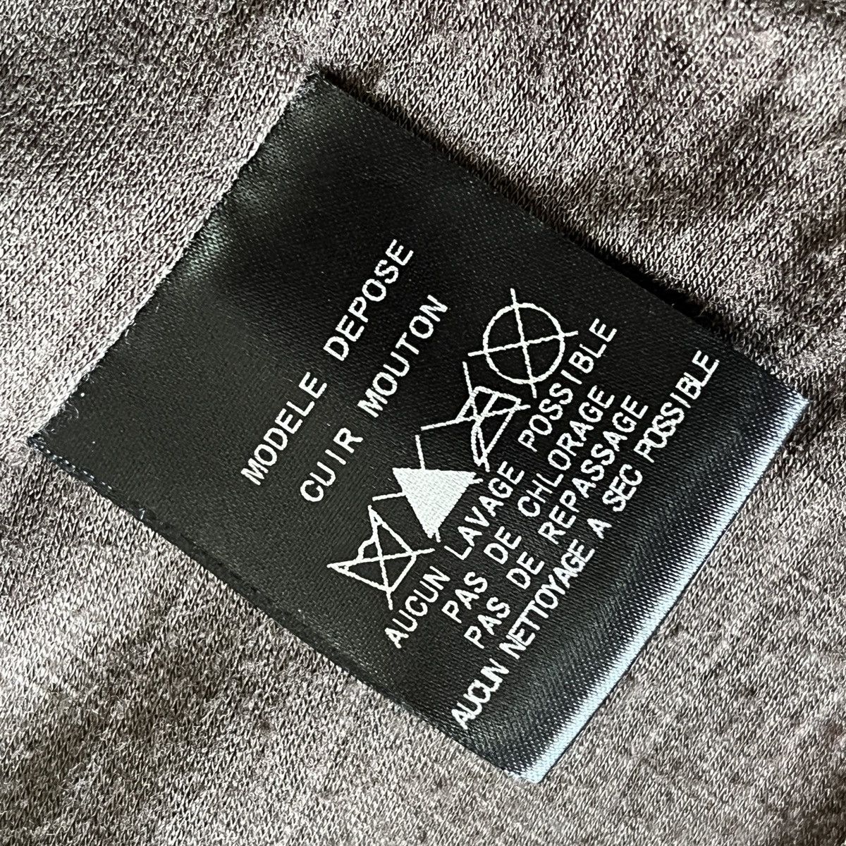 Pas de Calais × Seditionaries Bondage Pas De Calais Sheepskin Leather Jacket Size 38 Size XS / US 0-2 / IT 36-38 - 19 Thumbnail