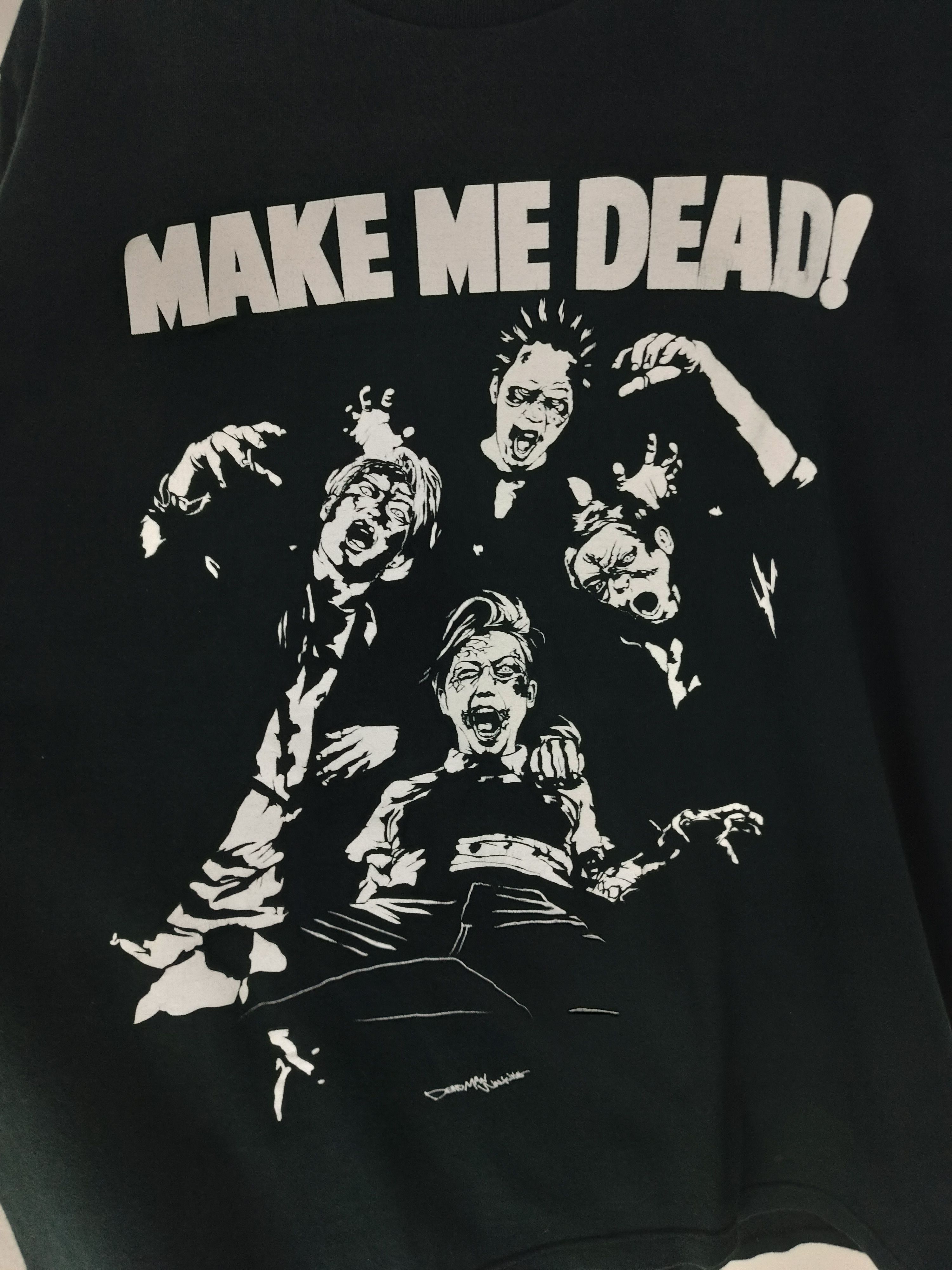 Band Tees VINTAGE SiM MAKE ME DEAD! JAPAN METAL crossfaith coldrain Size US L / EU 52-54 / 3 - 9 Thumbnail
