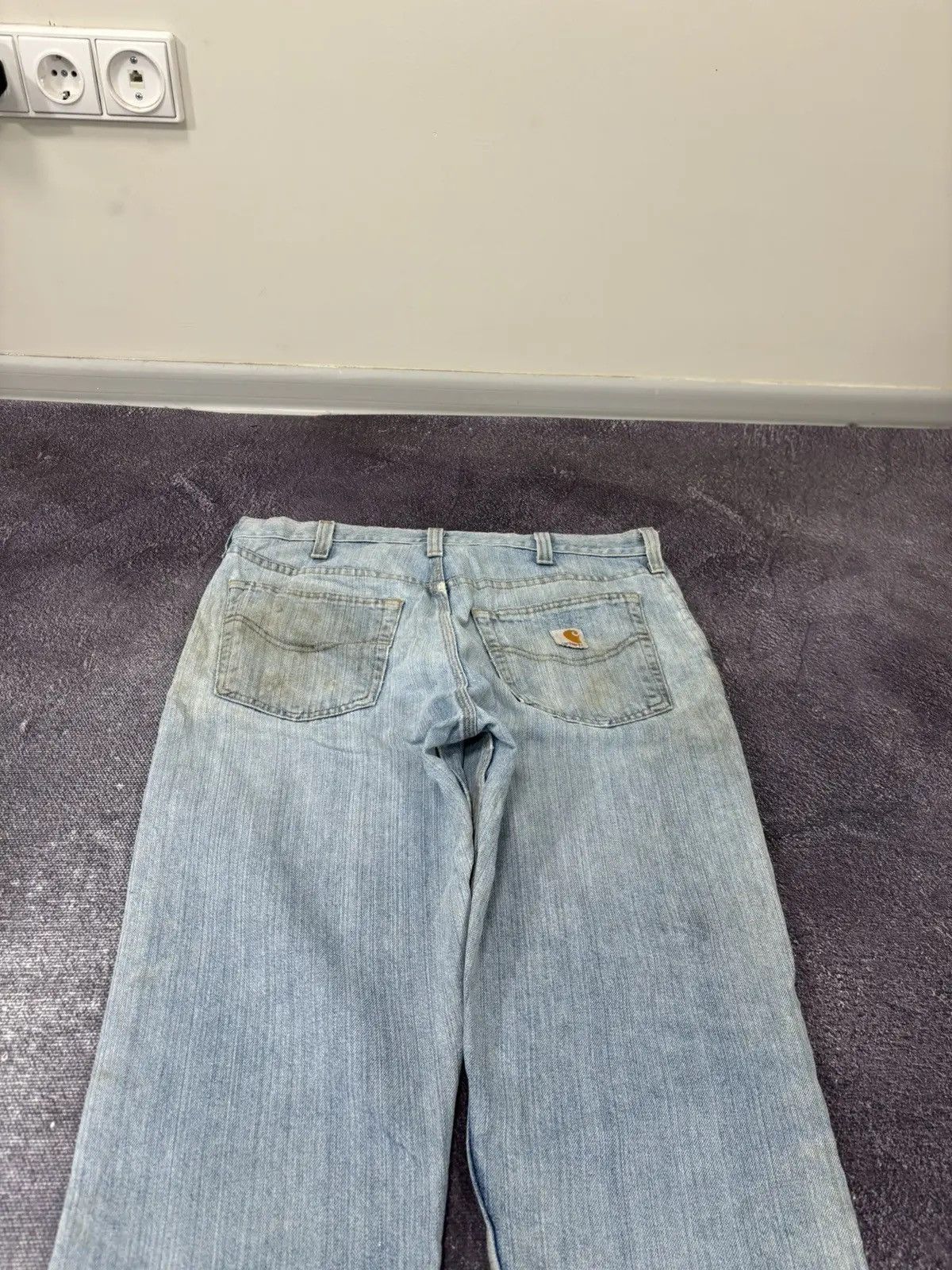 Carhartt × Vintage Vintage Carhartt American Faded Y2K Hype Denim Jeans Size US 34 / EU 50 - 5 Thumbnail