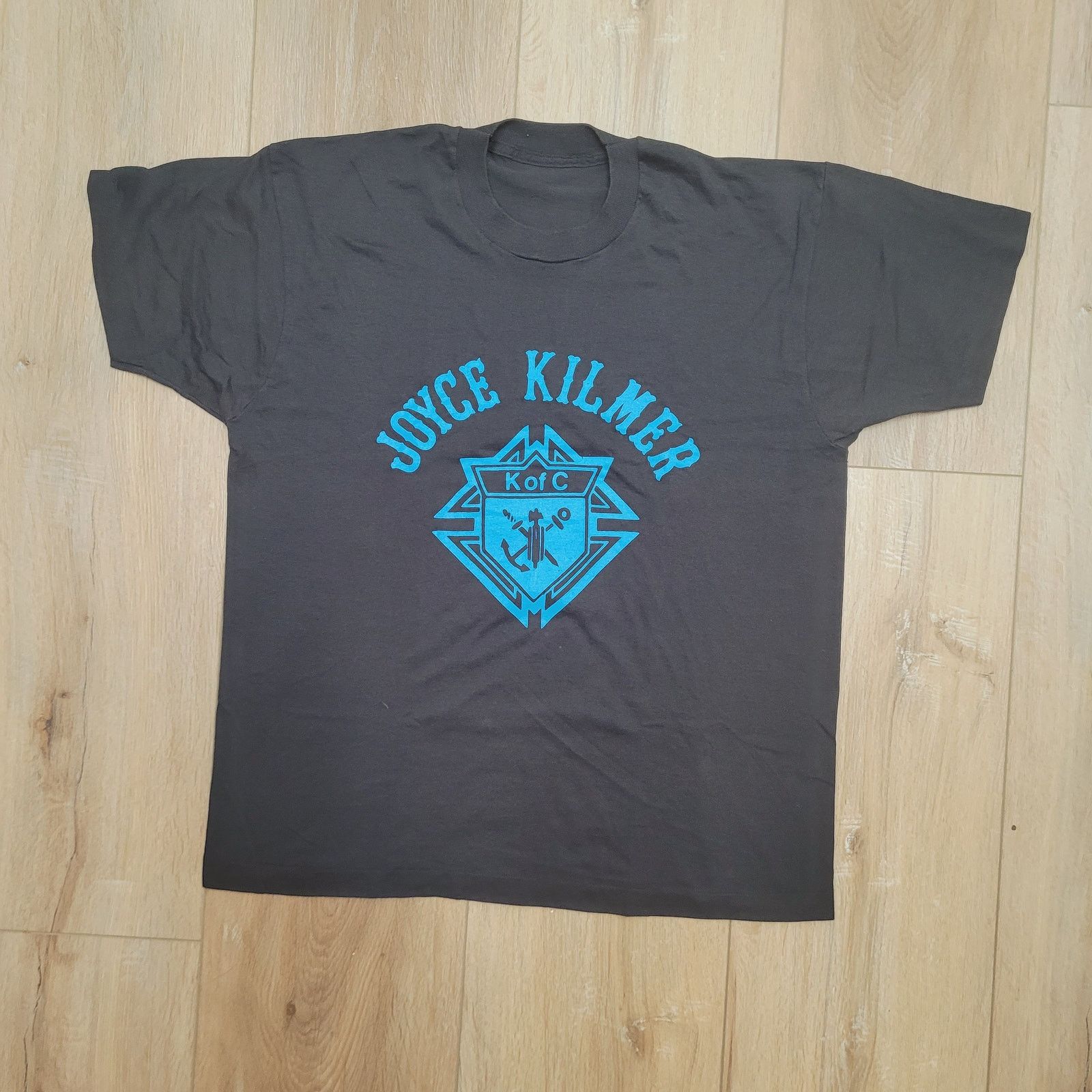 Vintage Vintage 80s 90s K of C T-Shirt Large Single Stitch Boxy USA Size US L / EU 52-54 / 3 - 1 Thumbnail