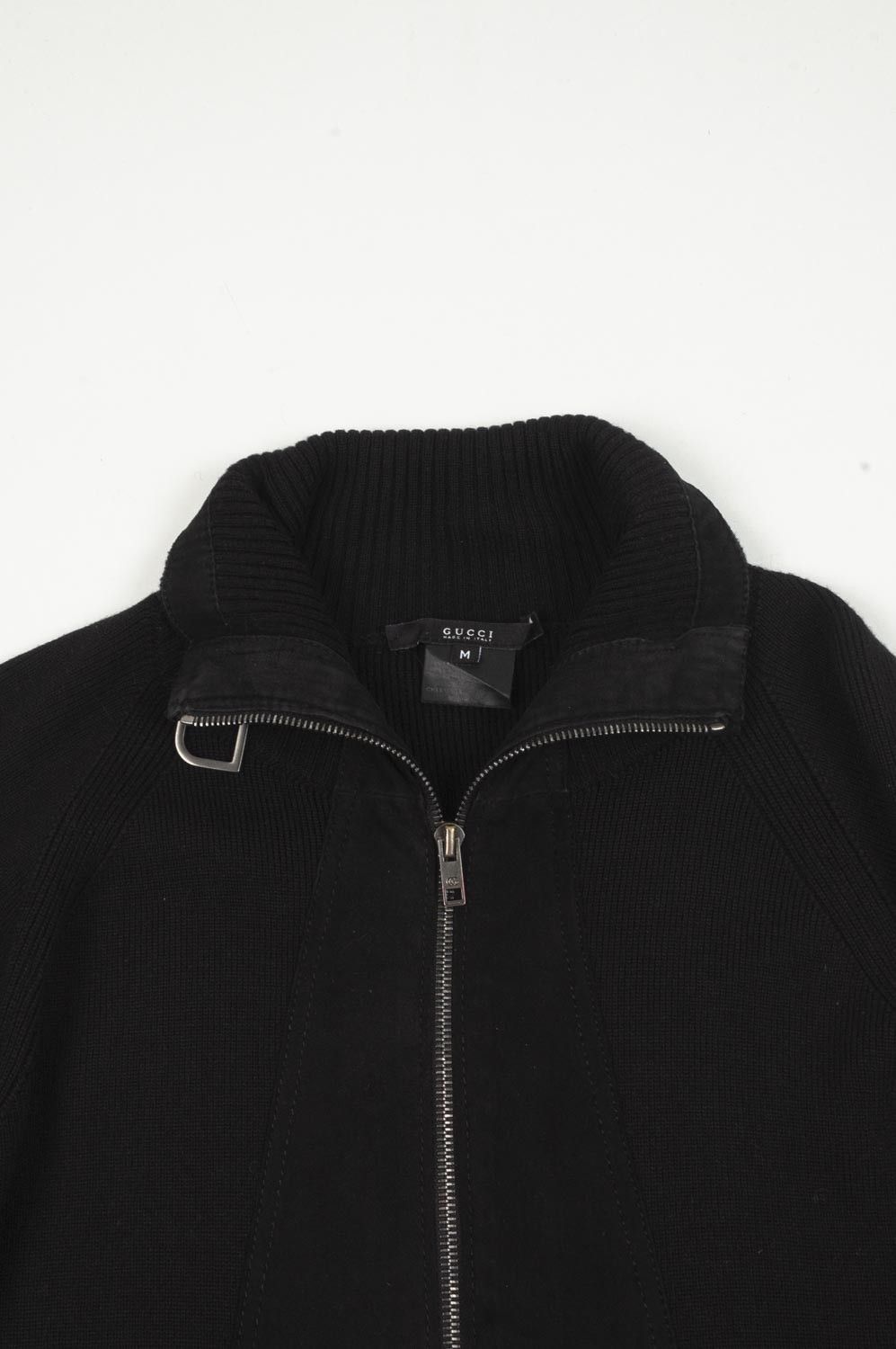 Gucci Gucci Men Sweater Font Suede Leather Part Size | Grailed