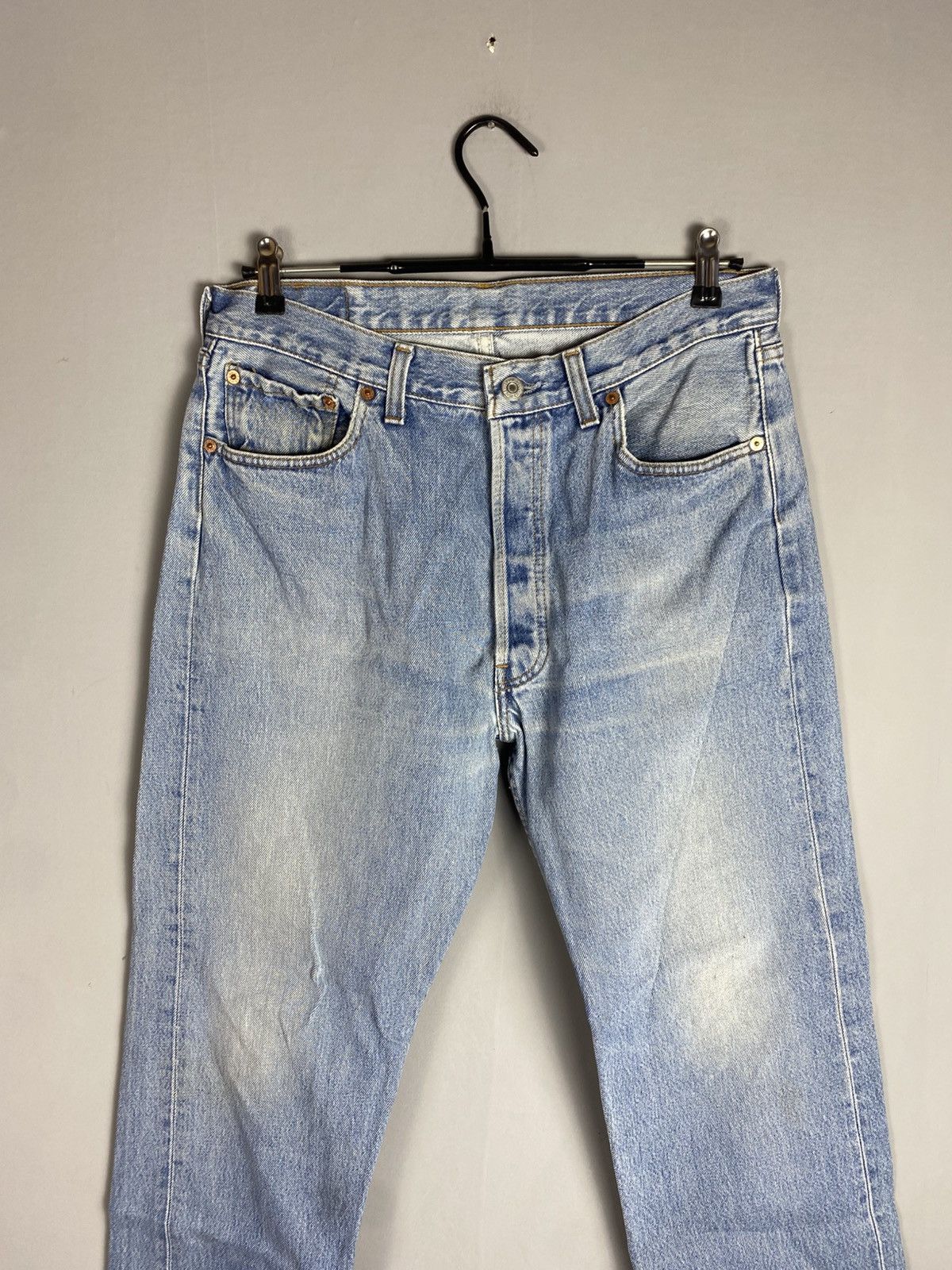 Levi's Vintage 90s Levi’s 501 jeans denim Size US 34 / EU 50 - 7 Thumbnail