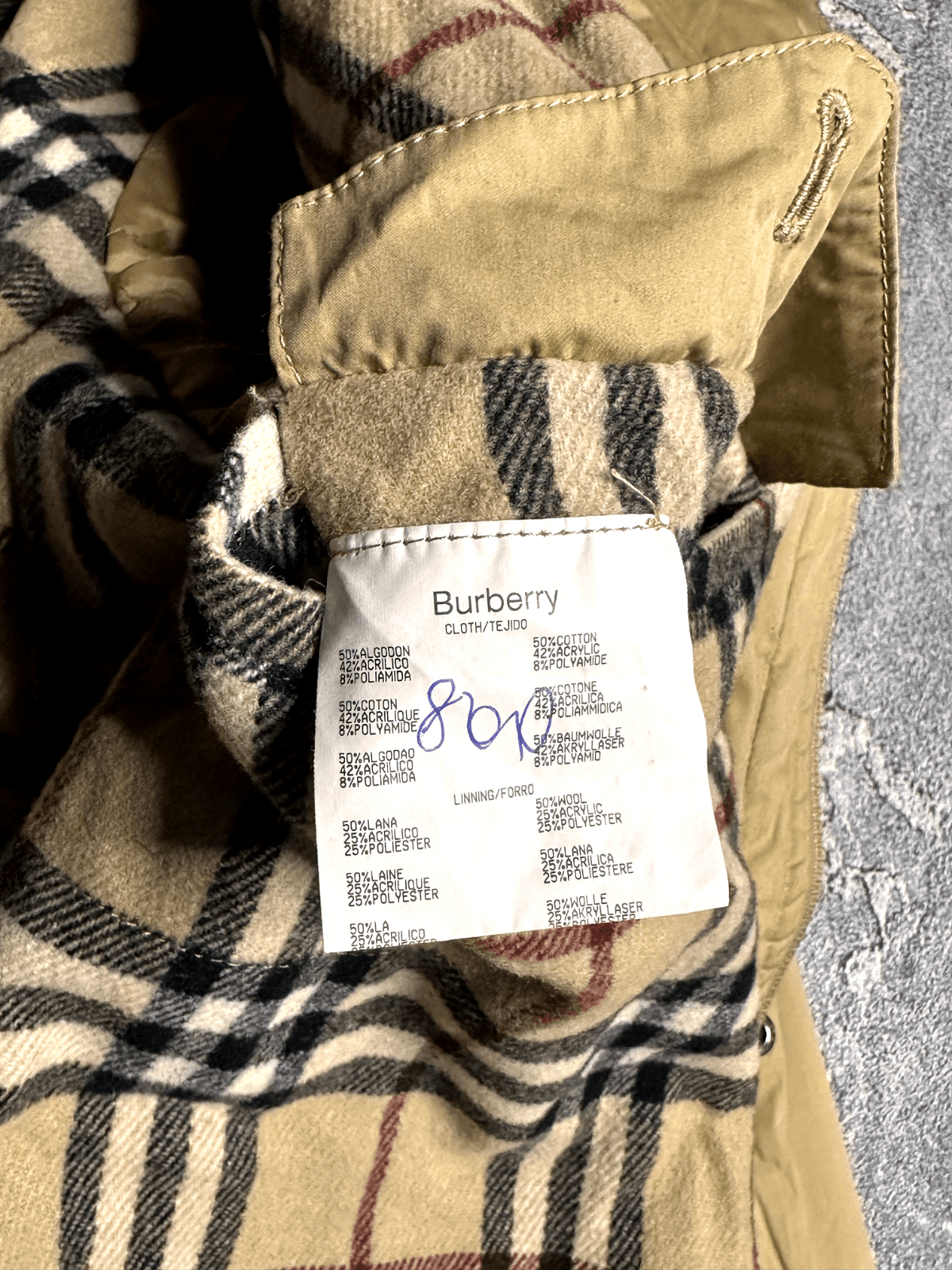 Burberry Burberry London men's jacket 58 Size US XXL / EU 58 / 5 - 8 Thumbnail