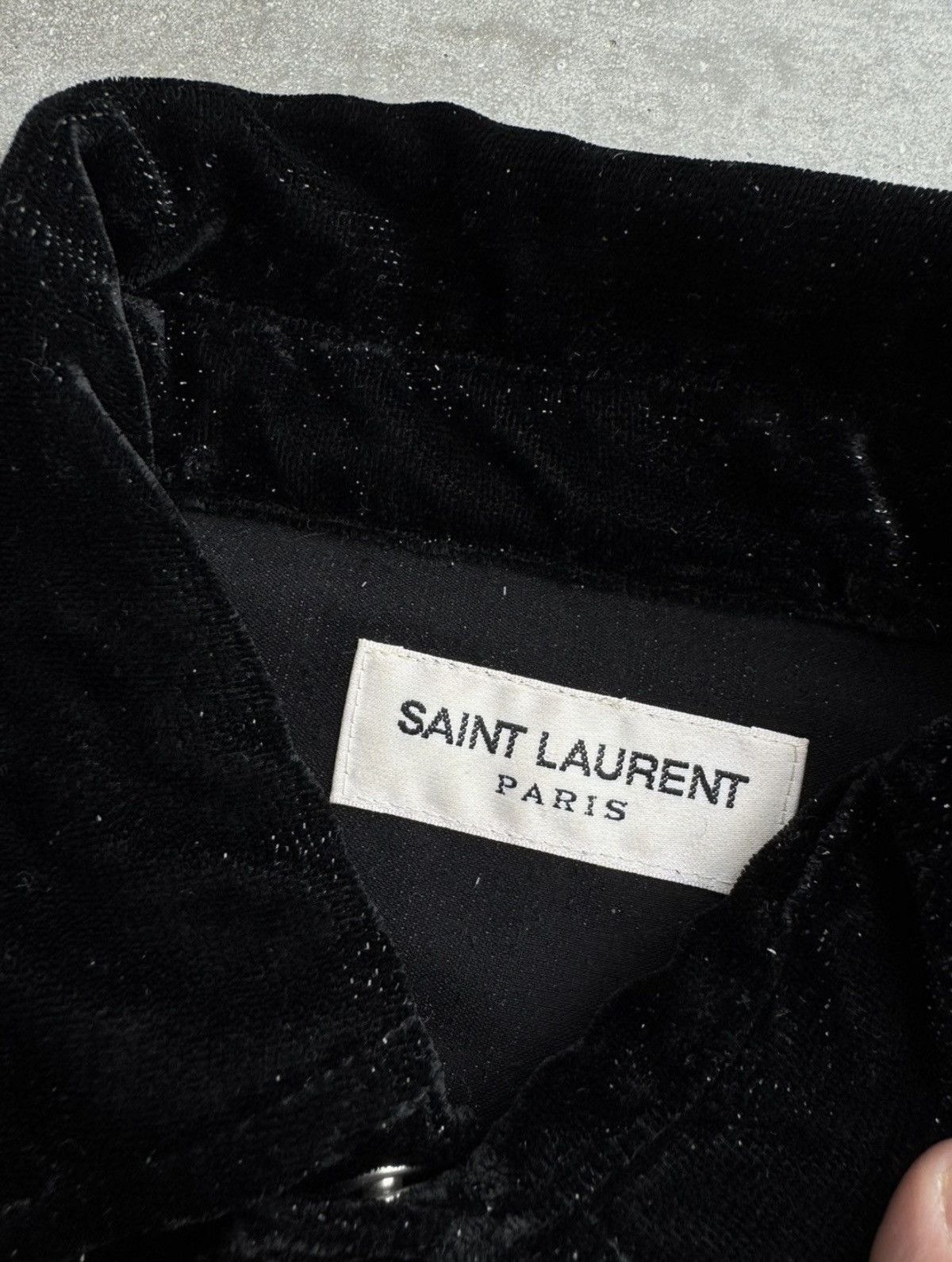 Saint Laurent Paris RARE SAMPLE YSL lurex button up western shirt Size US M / EU 48-50 / 2 - 3 Thumbnail
