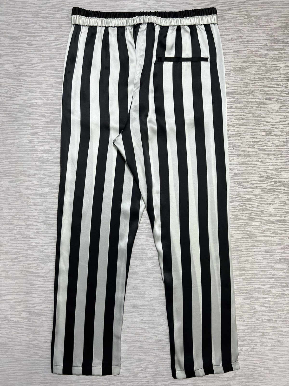 Ann Demeulemeester Ann Demeulemeester - F/W ‘15 - Stripe Silk Trouser Size 28" / US 6 / IT 42 - 2 Thumbnail