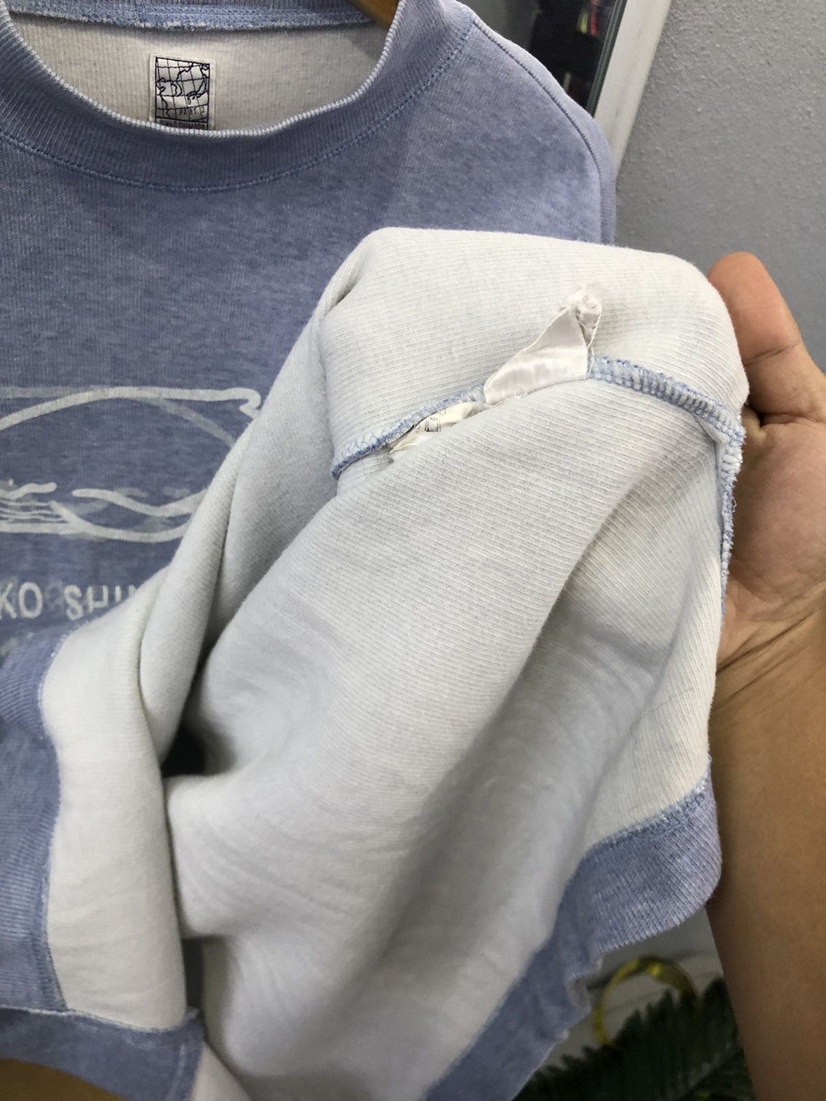 Junko Shimada 90s Part 2 by Junko Shimada Whale Mockneck Sweatshirt Size M / US 6-8 / IT 42-44 - 7 Thumbnail