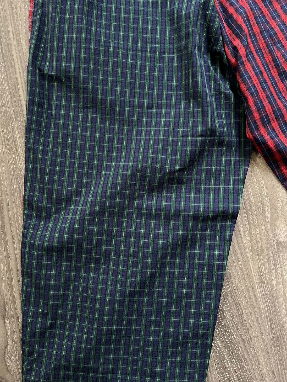 Gosha Rubchinskiy S/S 18 Check Combo Pant Size US 32 / EU 48 - 6 Thumbnail