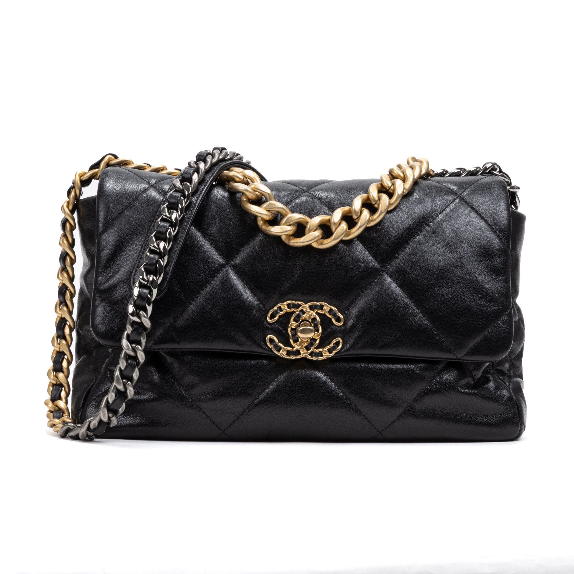 Chanel Classic 19 Flap Large Size ONE SIZE - 1 Thumbnail