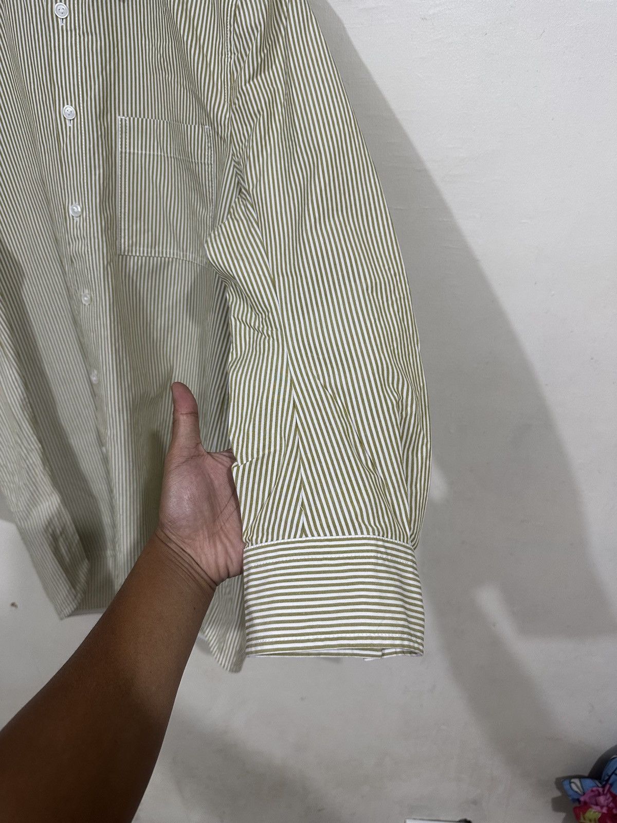 Bottega Veneta Bottega Veneta - Striped Shirt - Long Sleeve Size XS / US 0-2 / IT 36-38 - 7 Thumbnail
