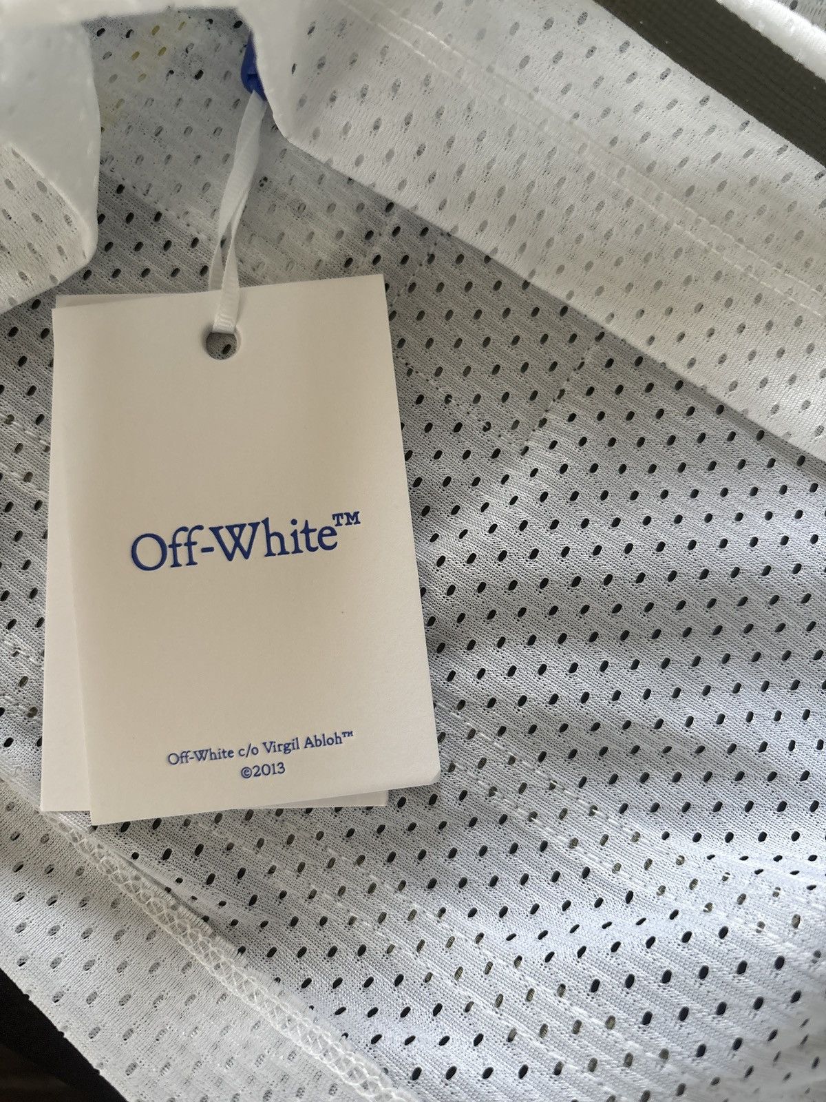 Off-White Off-White- Mesh Football Jersey Size US XS / EU 42 / 0 - 6 Thumbnail